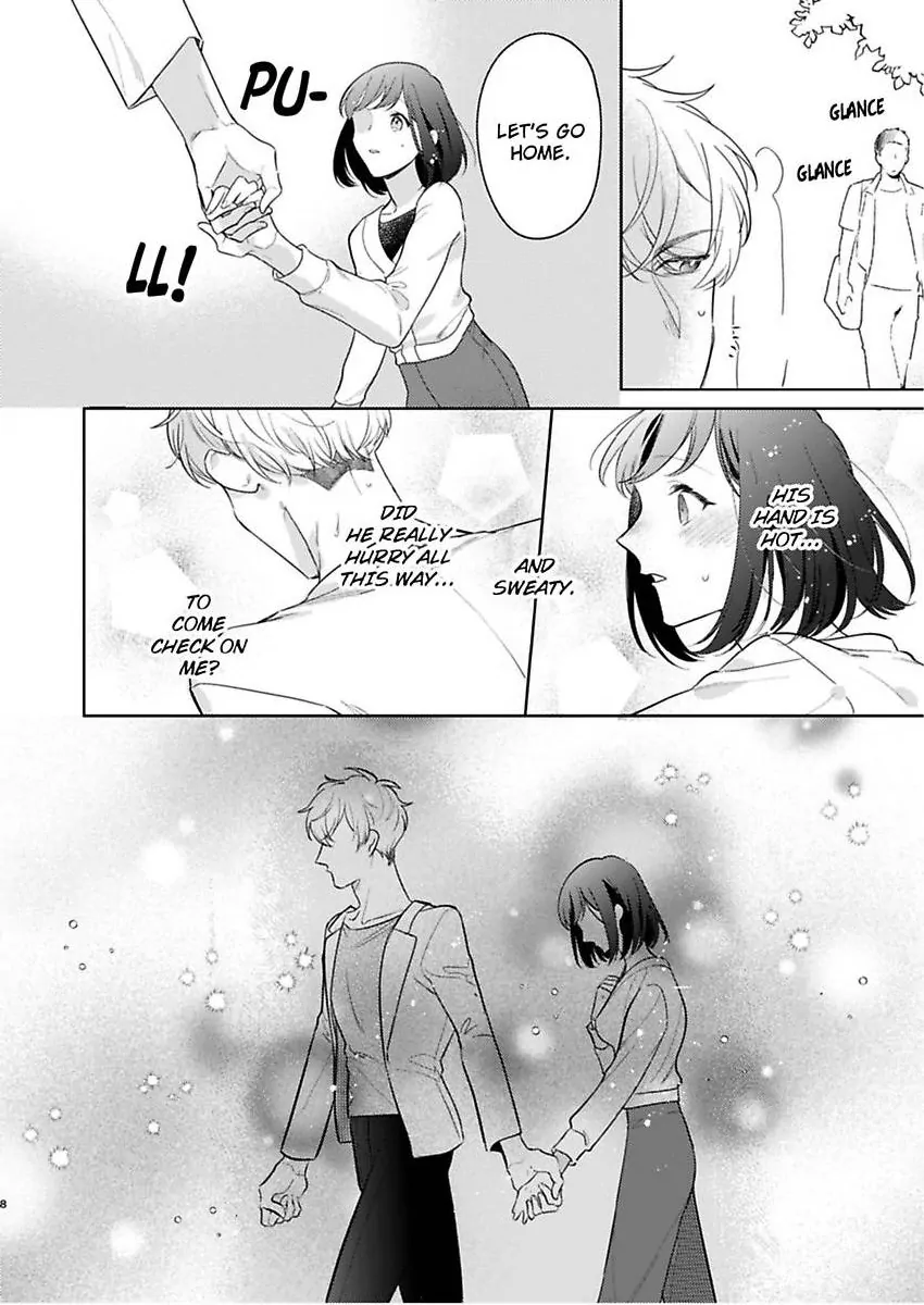 Oshi ga Office no Douryou ni!? - Fansa wa Oku Iki! 0.01mm de Nando mo Tsukarete Mitchaku Zetchou Chapter 5 - page 9