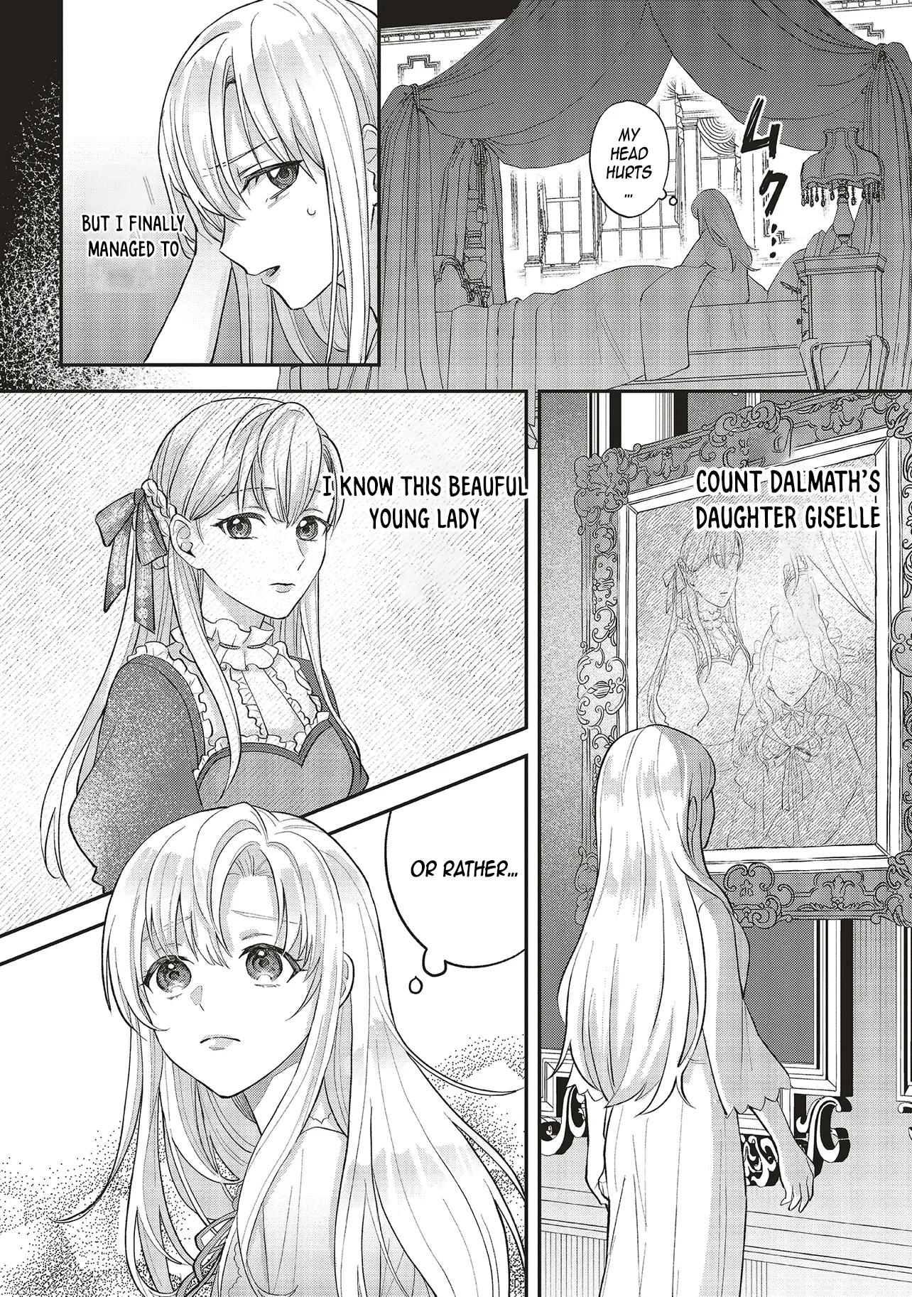 Akuyaku Reijou no Ane desu ga Mob de Ii no de Shinitakunai Chapter 1 - page 9