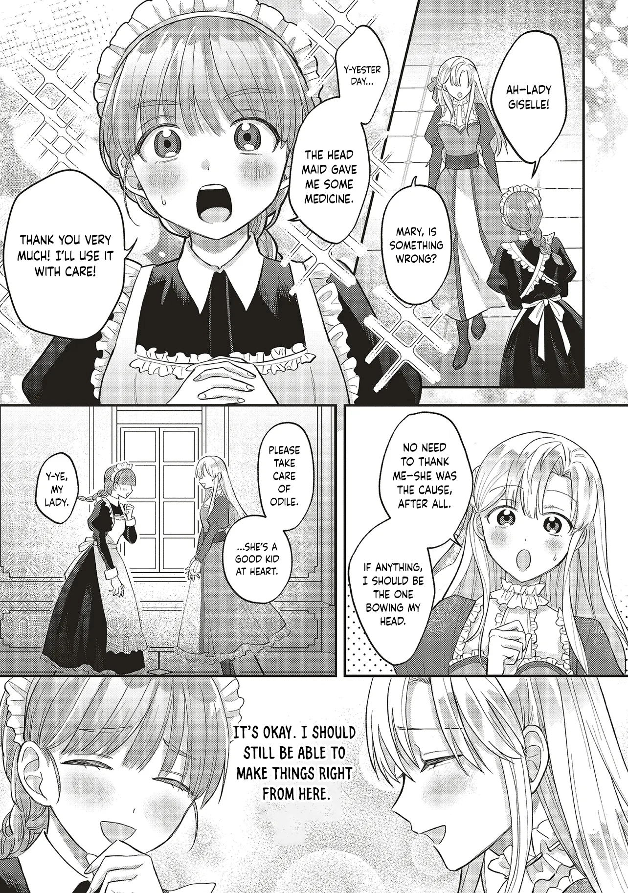 Akuyaku Reijou no Ane desu ga Mob de Ii no de Shinitakunai Chapter 1 - page 36
