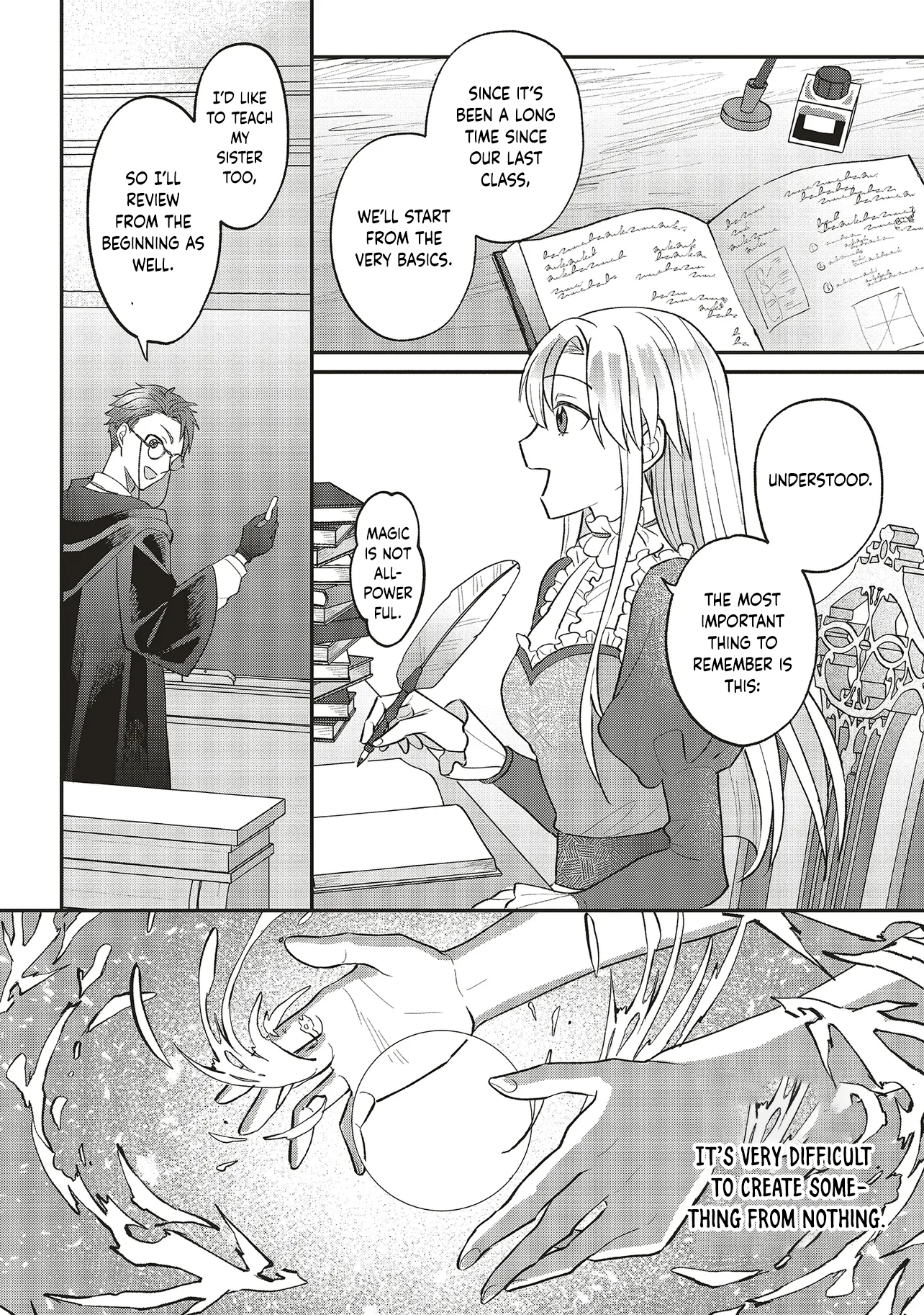 Akuyaku Reijou no Ane desu ga Mob de Ii no de Shinitakunai Chapter 1 - page 39