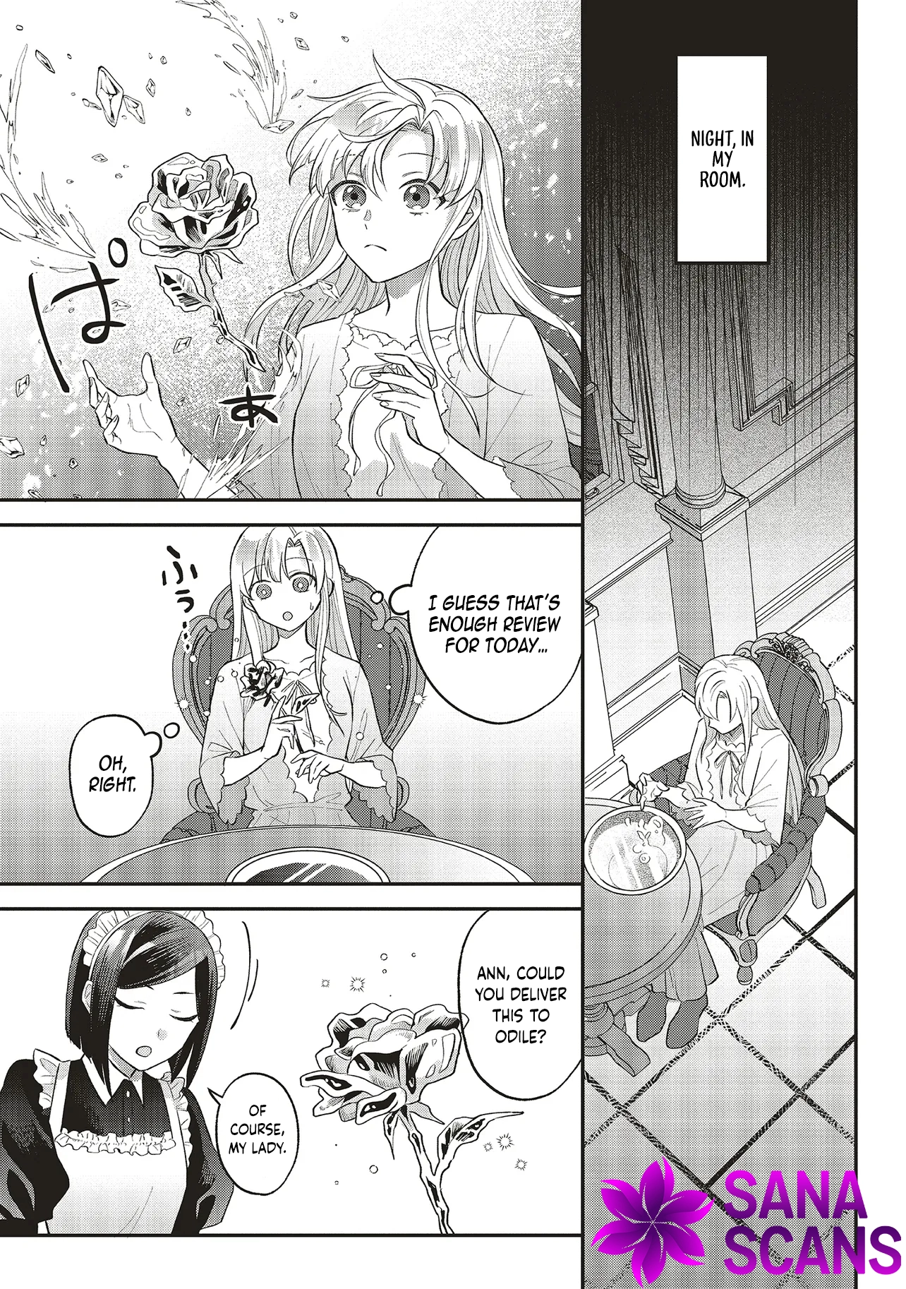 Akuyaku Reijou no Ane desu ga Mob de Ii no de Shinitakunai Chapter 1 - page 46