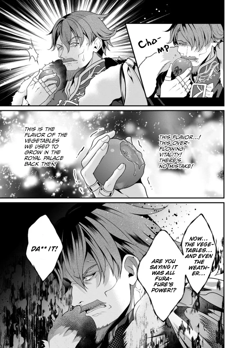 Tsuihou Seijo no Doronko Nouen Seikatsu: Itsunomanika Ringoku wo Sukutte Shimaimashita Chapter 7.3 - page 10
