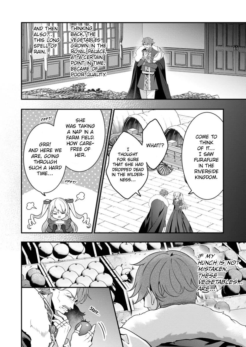 Tsuihou Seijo no Doronko Nouen Seikatsu: Itsunomanika Ringoku wo Sukutte Shimaimashita Chapter 7.3 - page 9