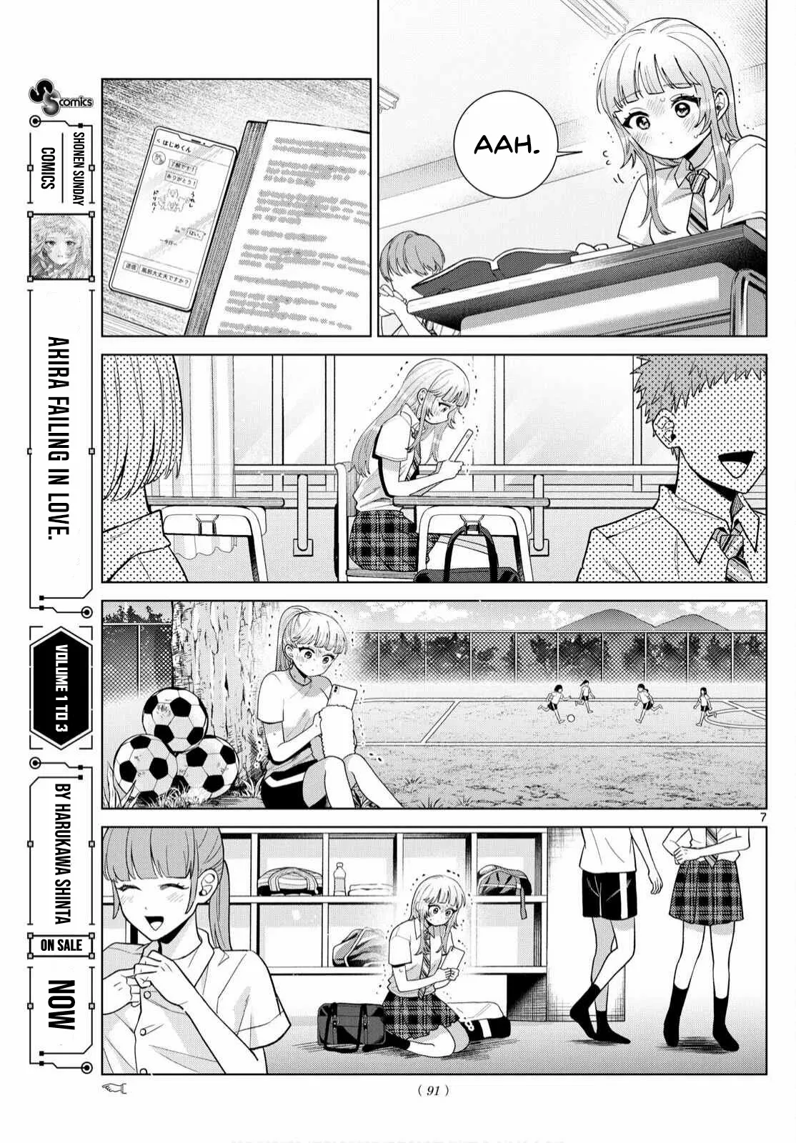 Momose Akira no Hatsukoi Hatan-chuu. Chapter 47 - page 8