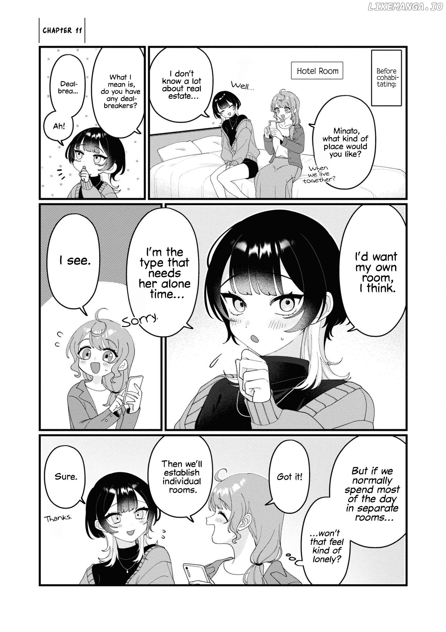 Koharu To Minato: Watashi No Partner Wa Onna No Ko Chapter 11 - page 2
