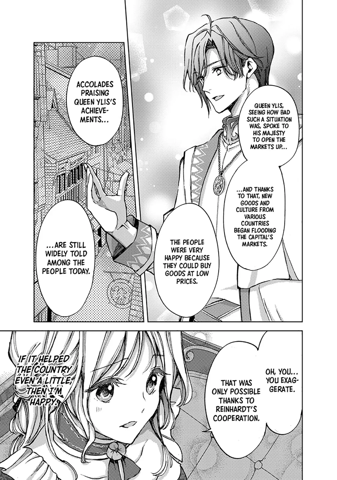 Ouhi-sama wa Rikon shitai - Isekai kara Seijo-sama ga Kita no de, Mou Oyaku Gomen desu wa ne? Chapter 26.3 - page 9