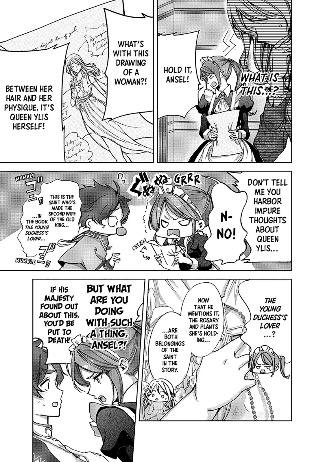 Ouhi-sama wa Rikon shitai - Isekai kara Seijo-sama ga Kita no de, Mou Oyaku Gomen desu wa ne? Chapter 26.3 - page 3