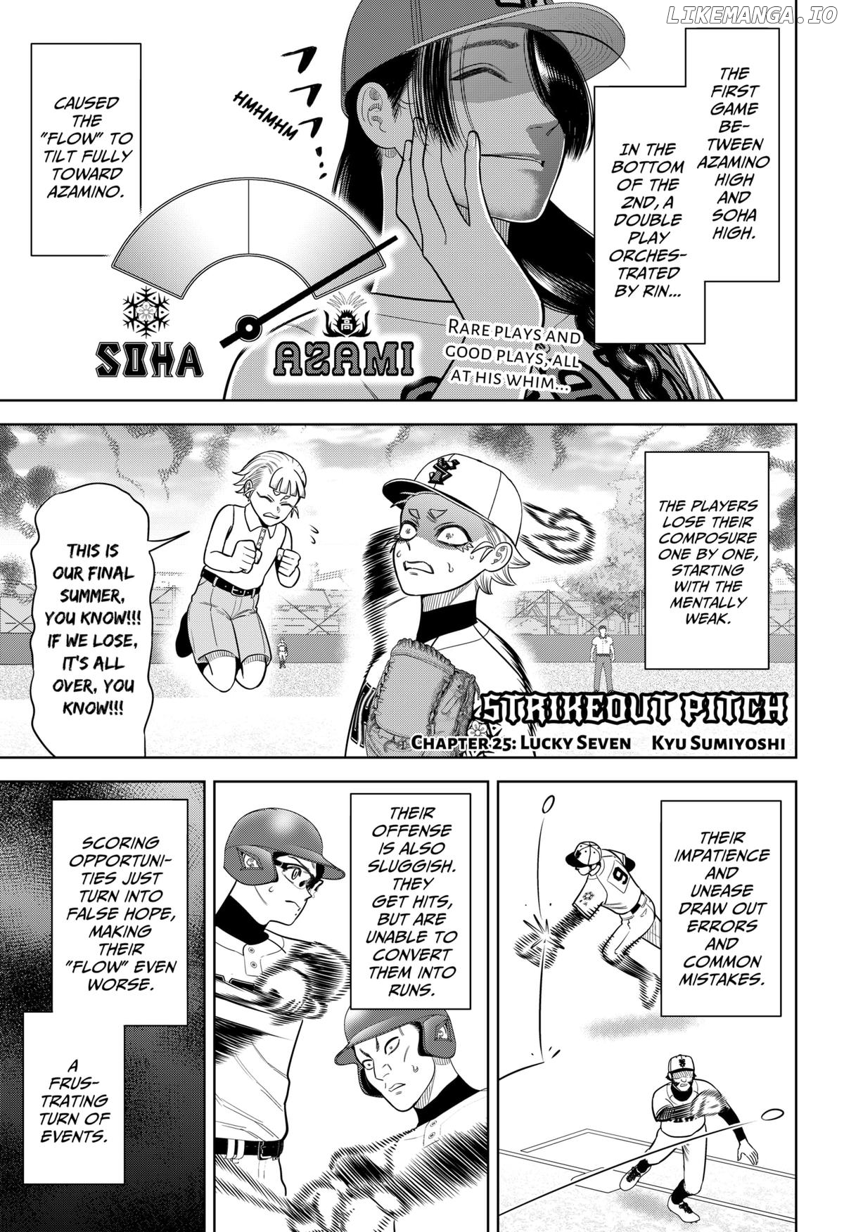 Strikeout Pitch Chapter 25 - page 1