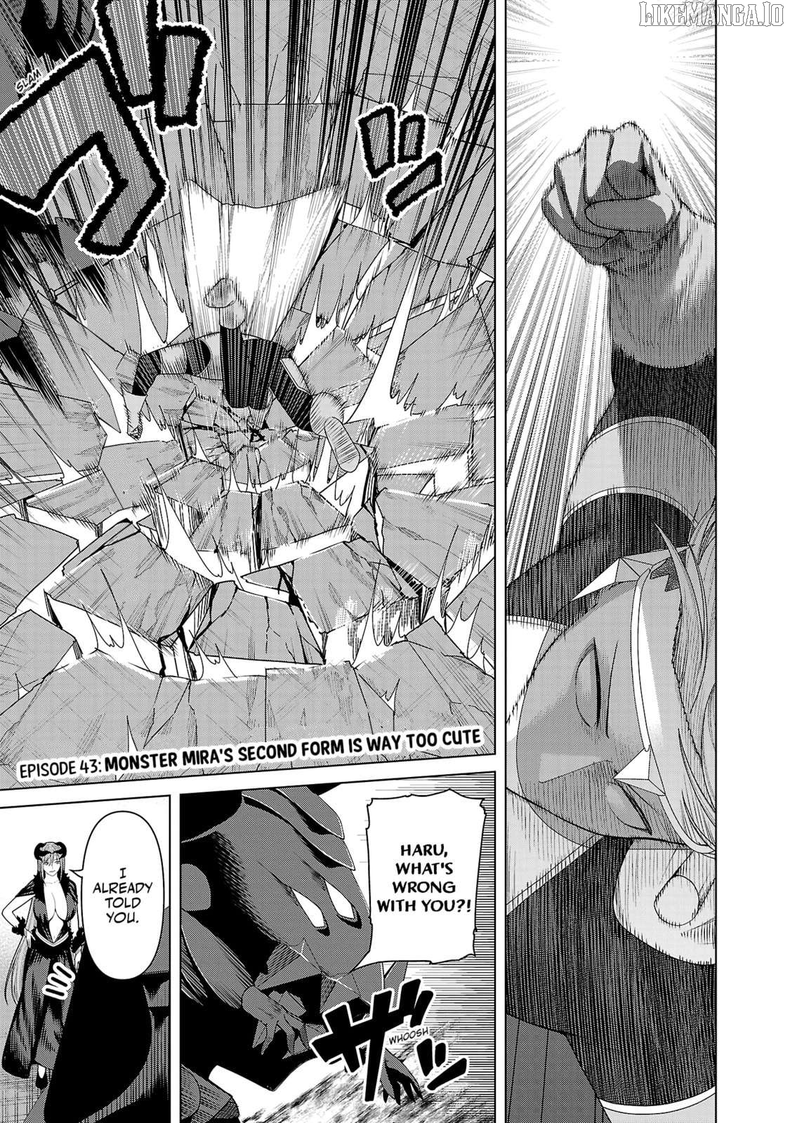 Kaijin Mira no Dai 2 Keitai ga Kawaisugiru Chapter 43 - page 1