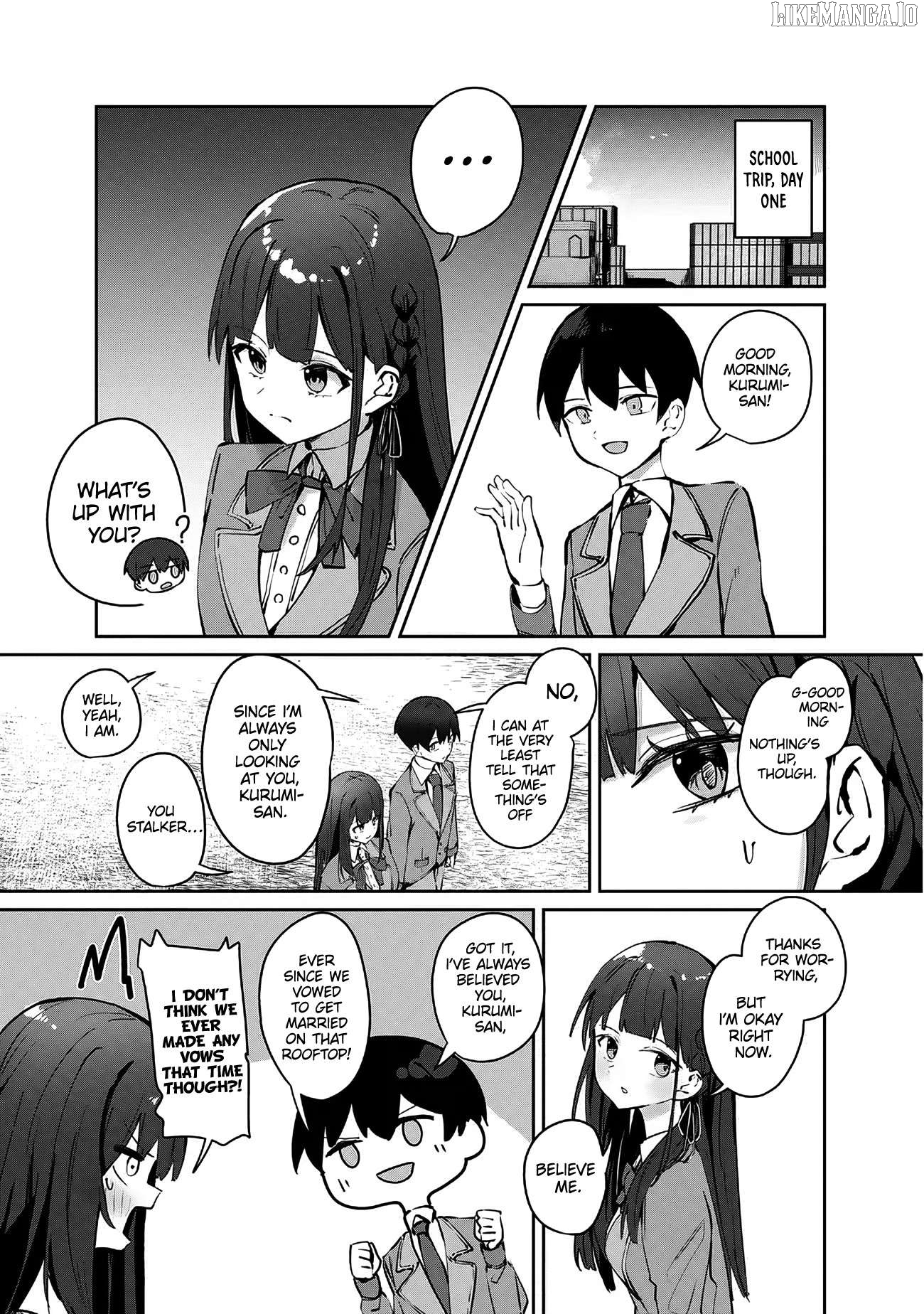 Tobioriru Chokuzen no Doukyuusei ni "Sekkusu Shiyou! ” To Teianshite Mita. Chapter 8.1 - page 2
