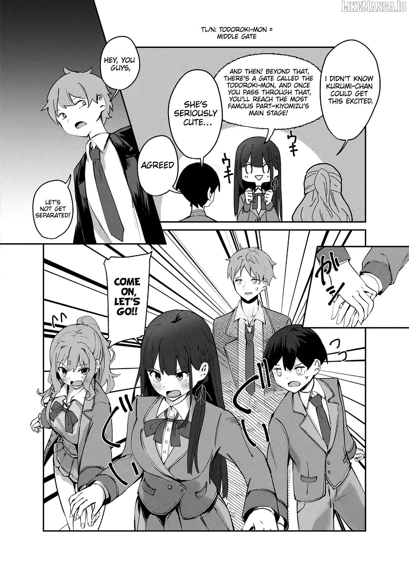 Tobioriru Chokuzen no Doukyuusei ni "Sekkusu Shiyou! ” To Teianshite Mita. Chapter 8.1 - page 7
