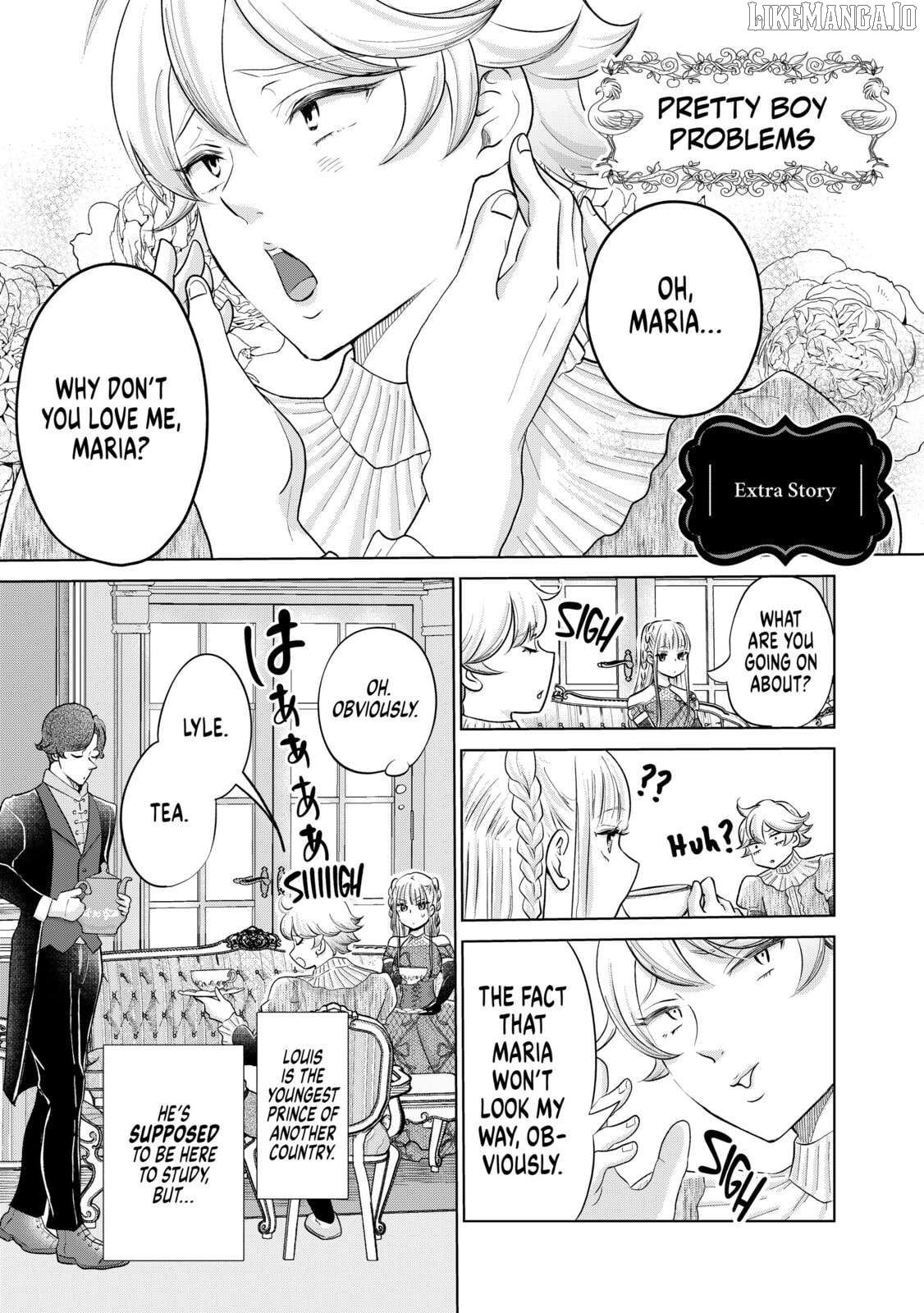 I Want to Escape from Princess Lessons Chapter 30.1 - page 1