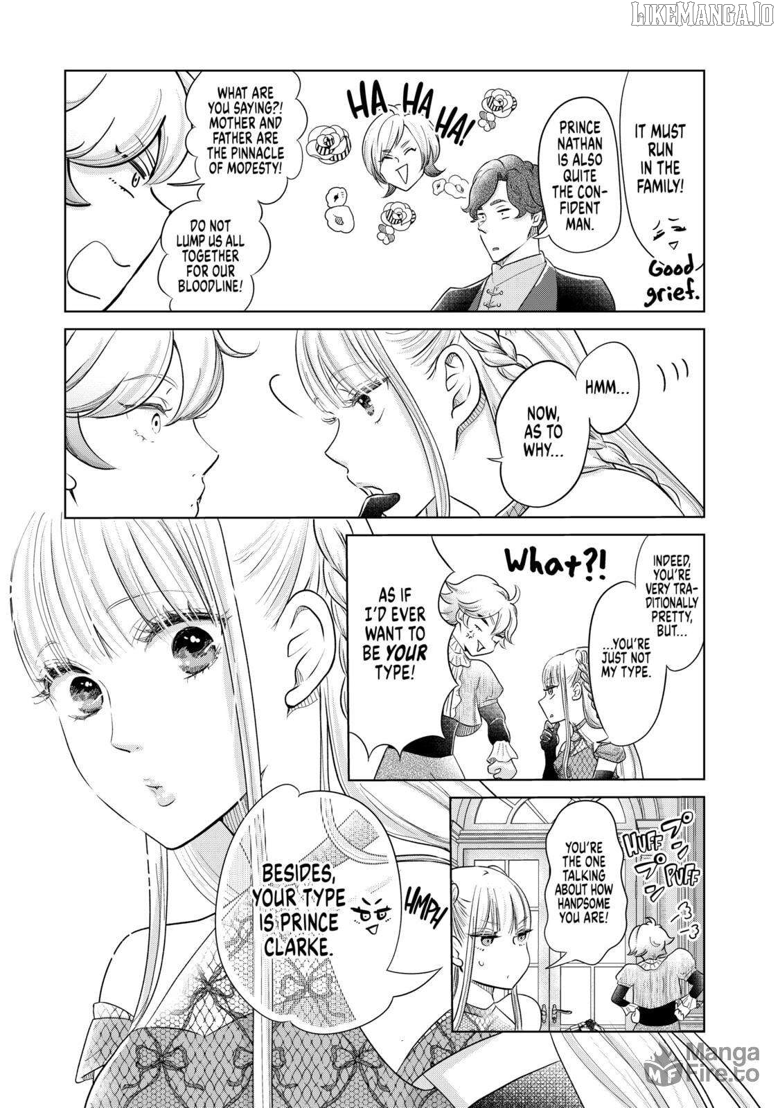 I Want to Escape from Princess Lessons Chapter 30.1 - page 3