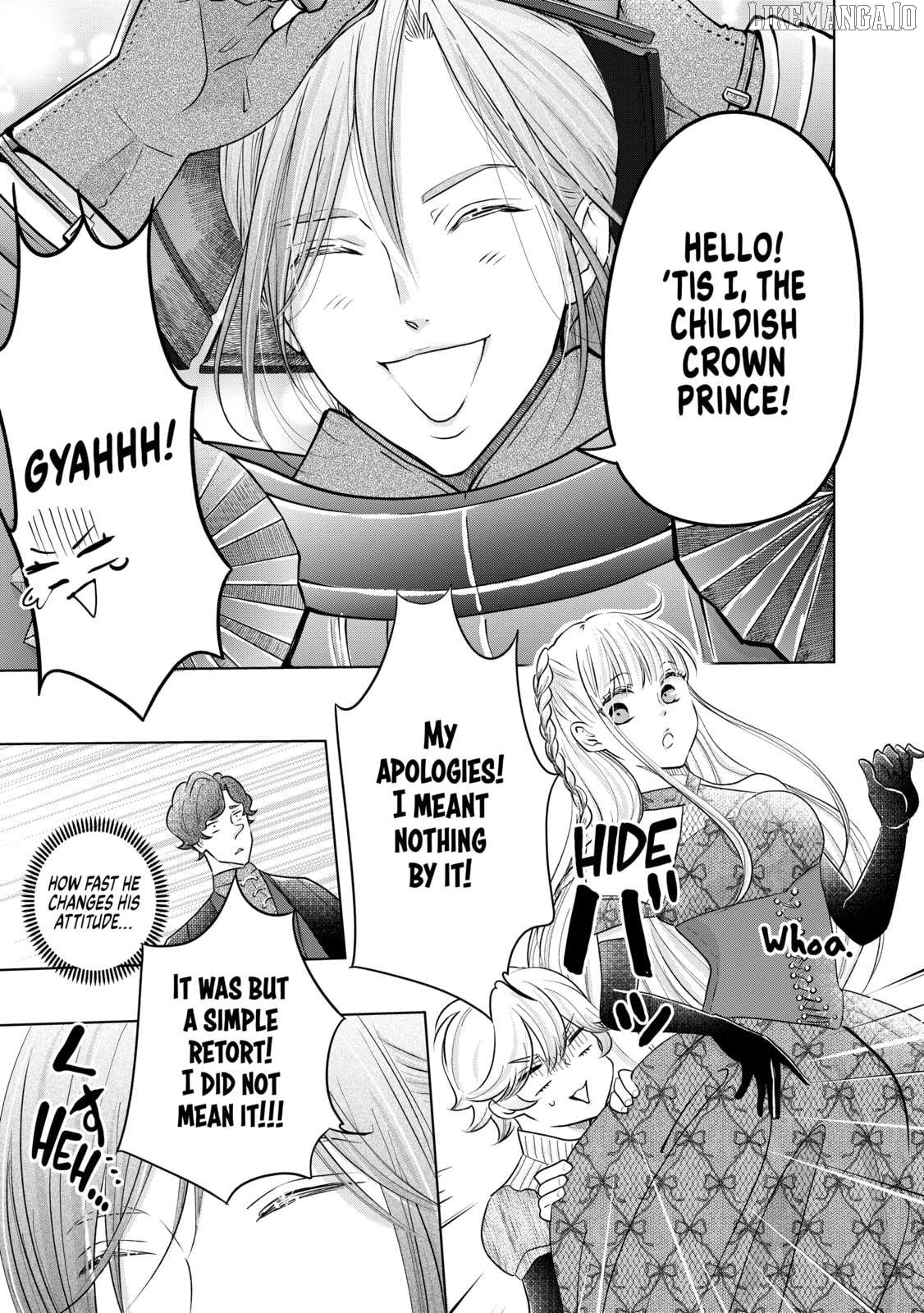 I Want to Escape from Princess Lessons Chapter 30.1 - page 7