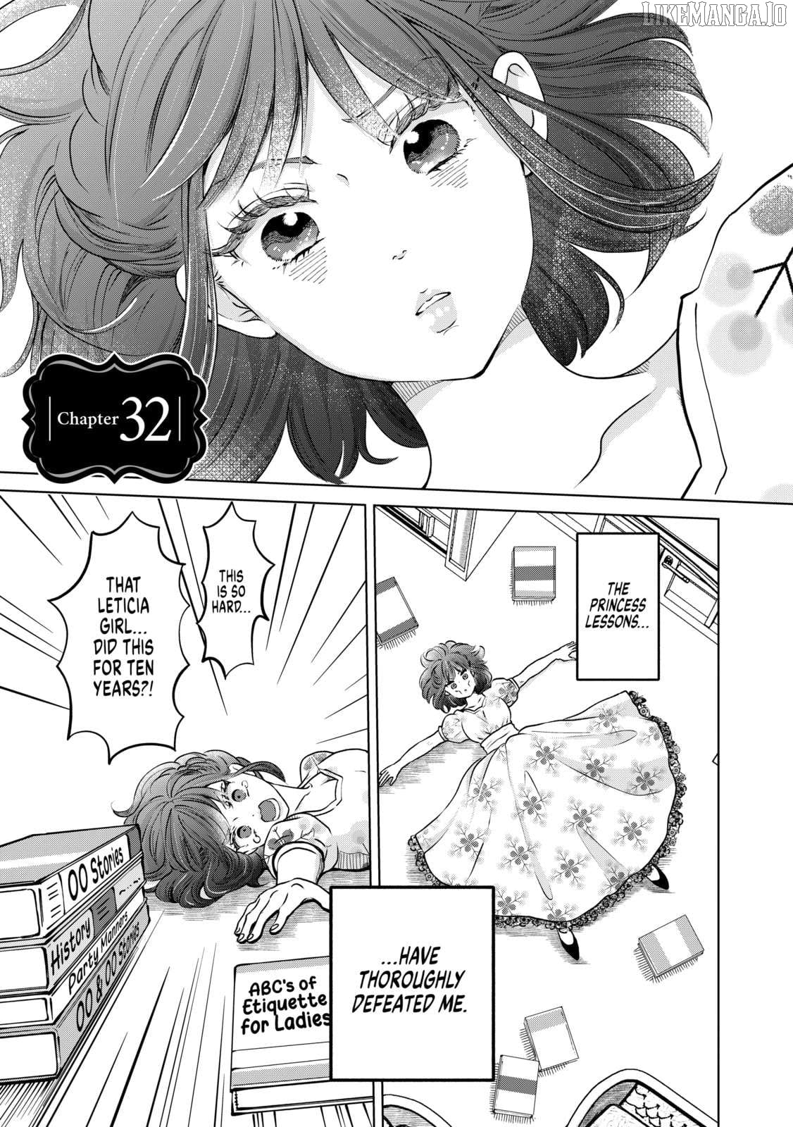I Want to Escape from Princess Lessons Chapter 32 - page 1