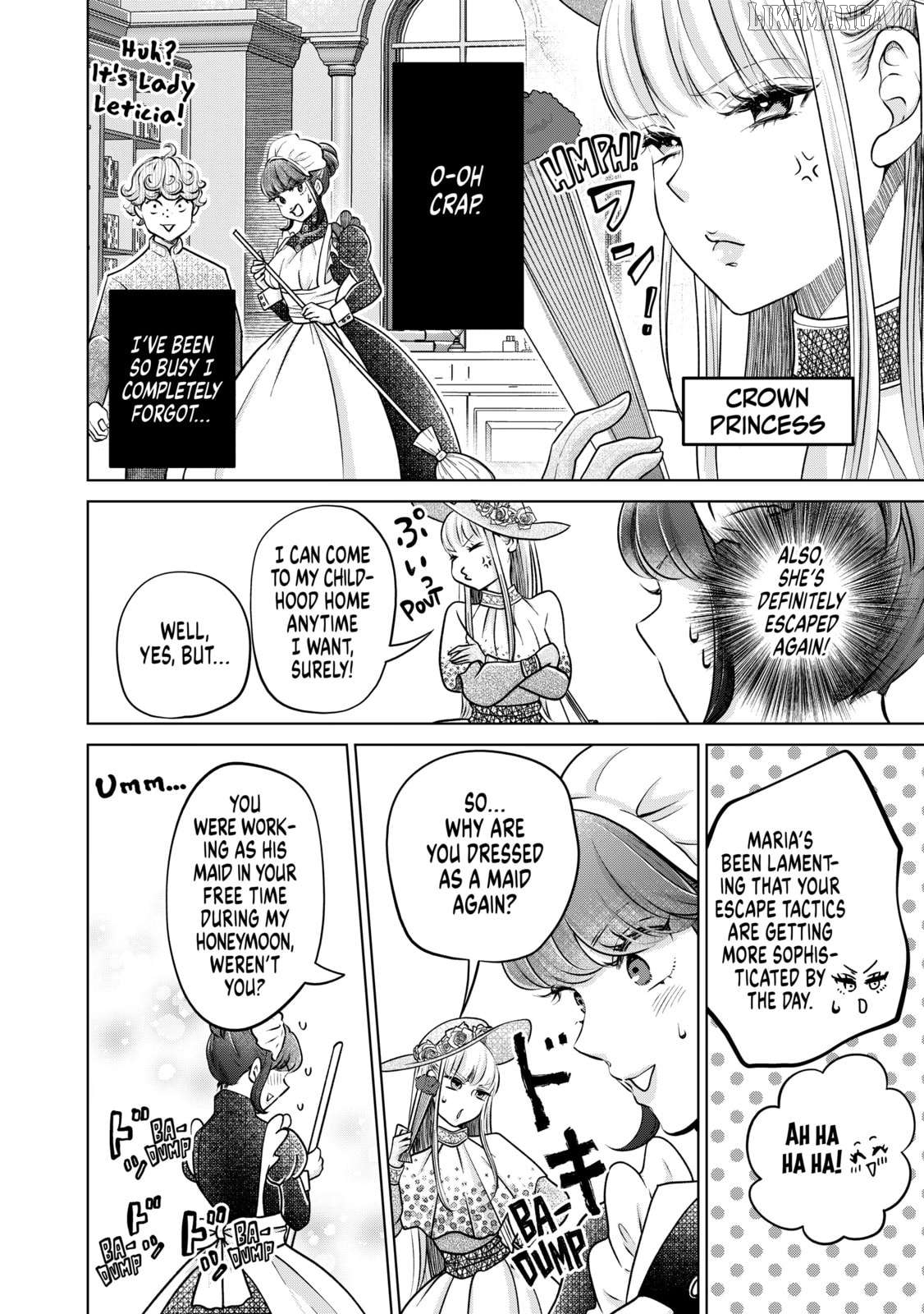I Want to Escape from Princess Lessons Chapter 39 - page 14