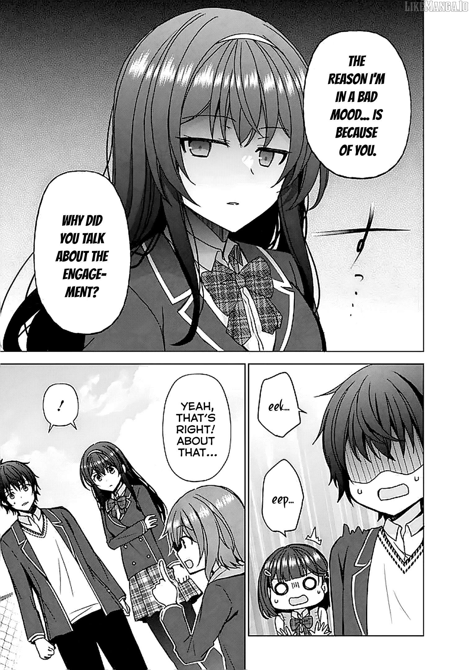 It Turns Out That I Have a Fiancee, but She Is the Famous “Villainess” of the School. What Should I Do? Chapter 6.1 - page 5