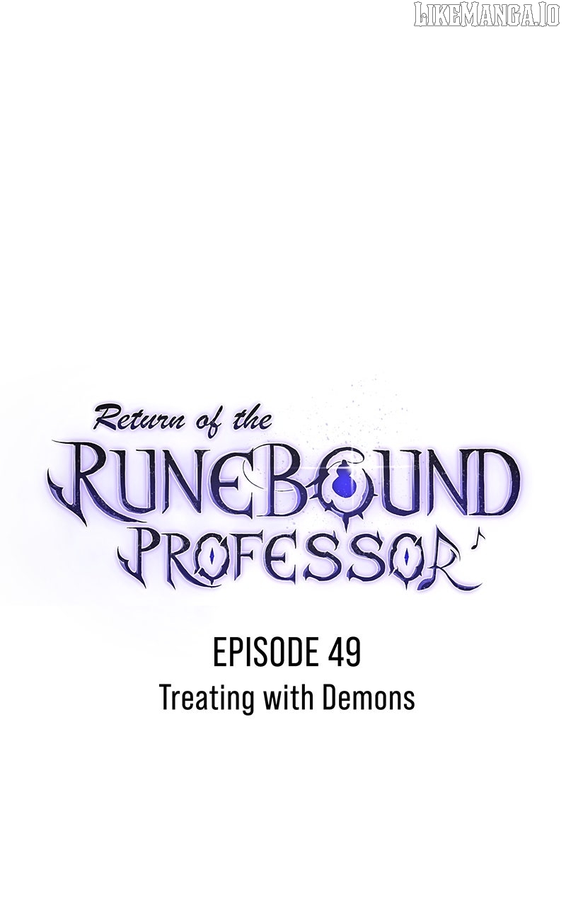 Return of the Runebound Professor Chapter 49 - page 1