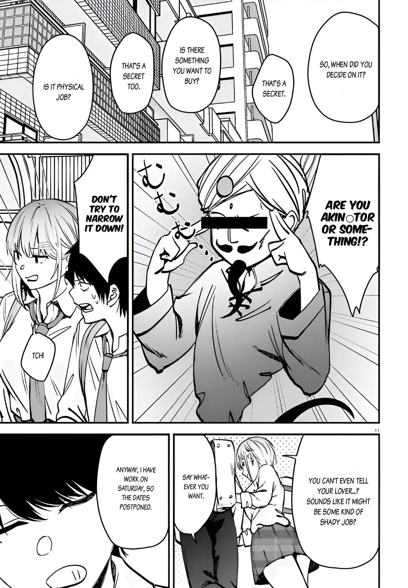 The Handsome Girl Who Stole My Girlfriend Seems to Be After Me Now Chapter 10 - page 11