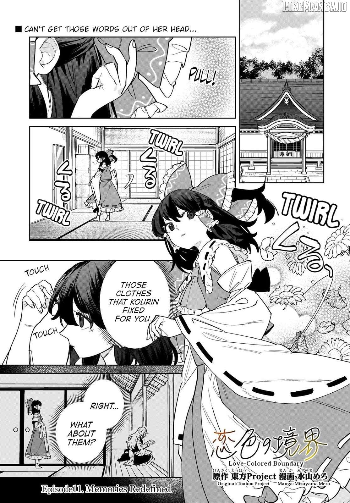 Border of Love Colors Chapter 11 - page 1