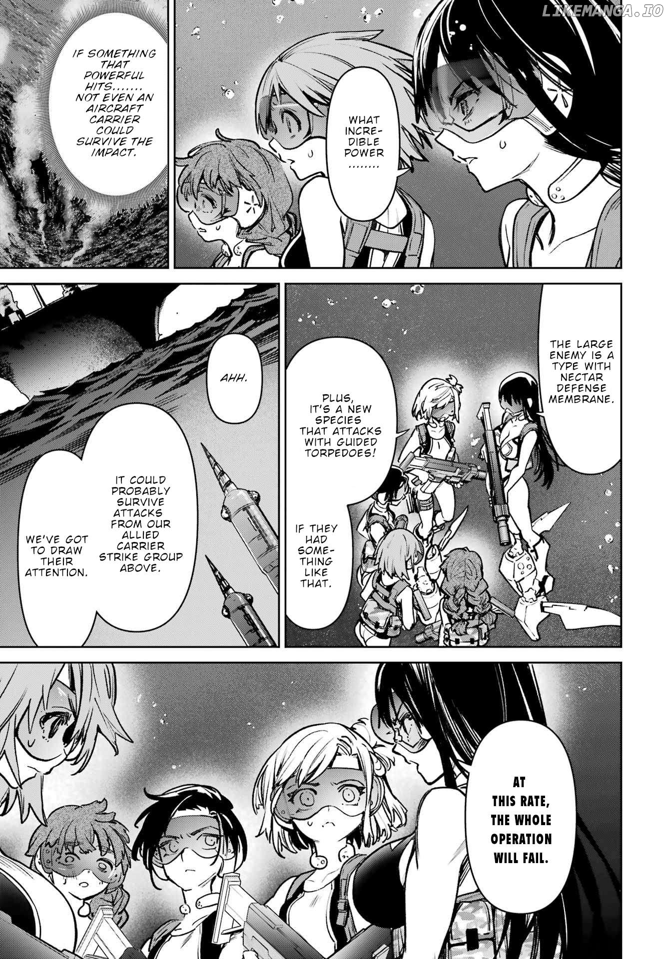 Gakuen Sensuikan-tai: Mermaid Girls Chapter 7 - page 16