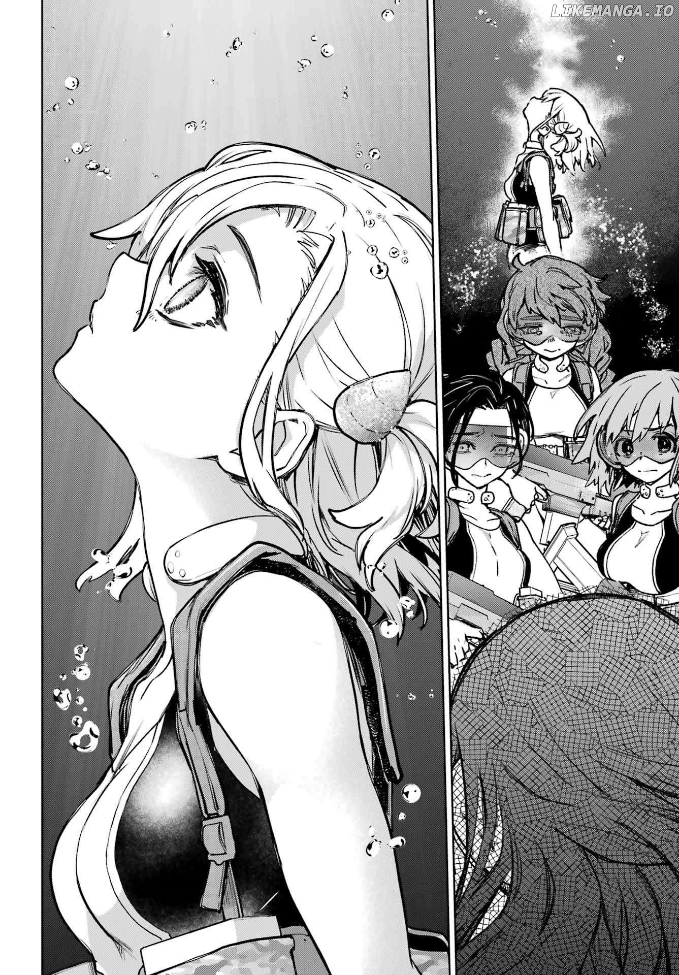 Gakuen Sensuikan-tai: Mermaid Girls Chapter 8 - page 13