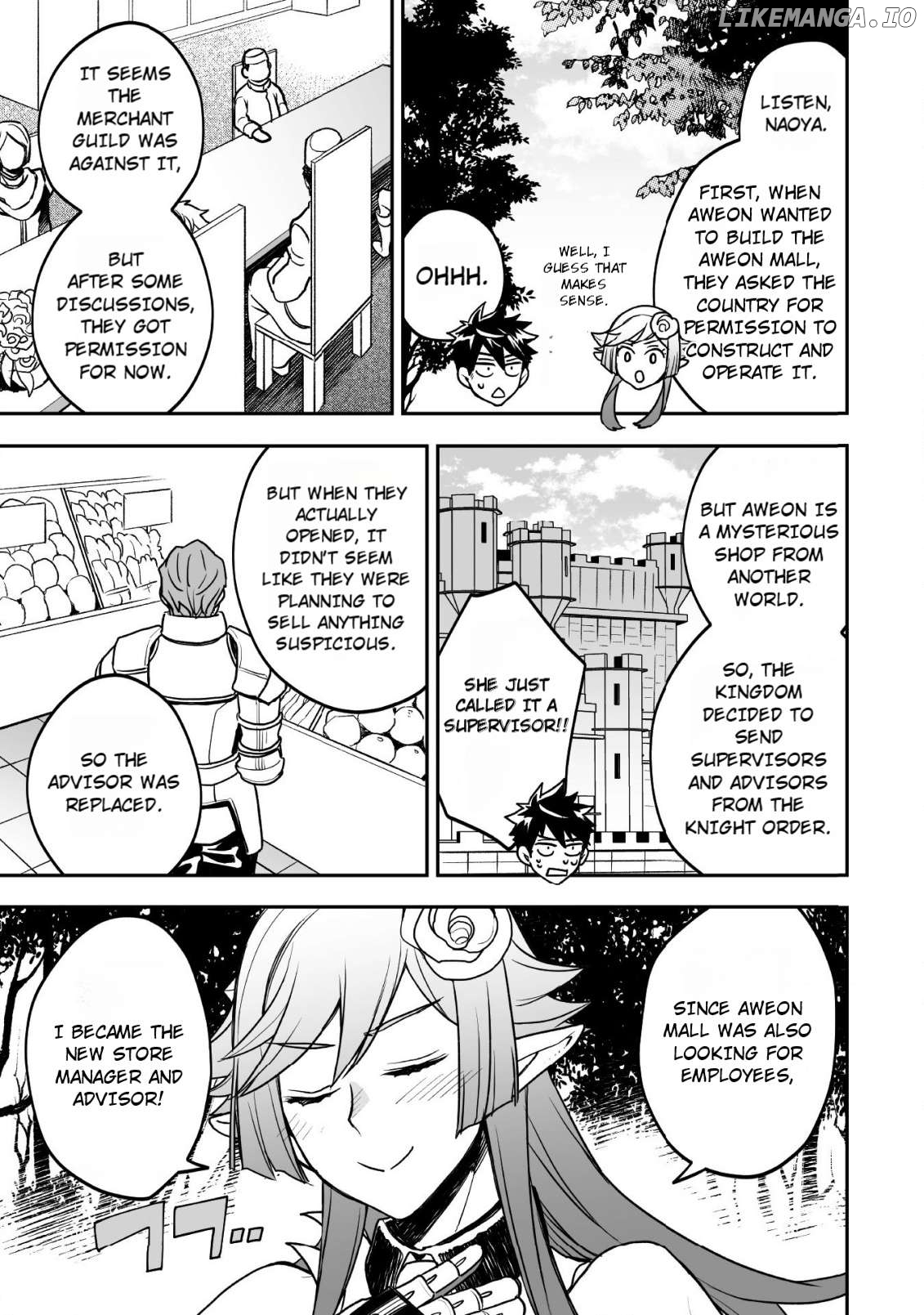 AWEON Mall Isekai, Grand Opening Today! THE COMIC Chapter 5 - page 10