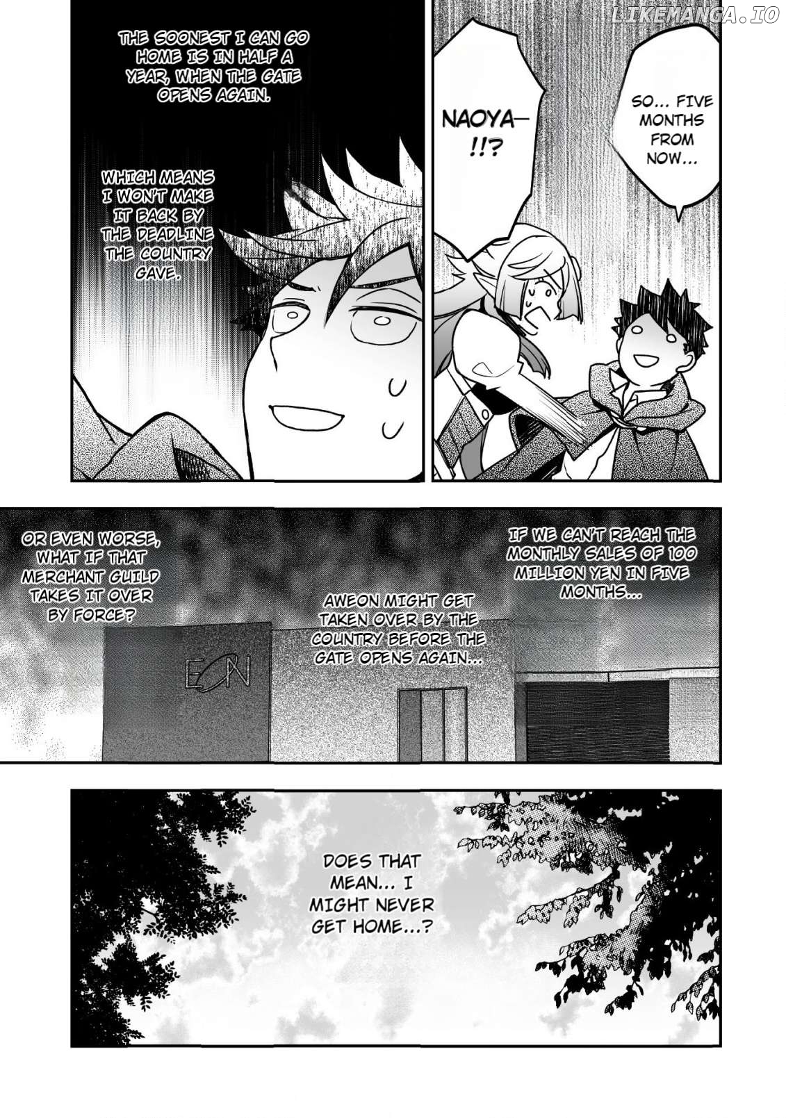 AWEON Mall Isekai, Grand Opening Today! THE COMIC Chapter 5 - page 14