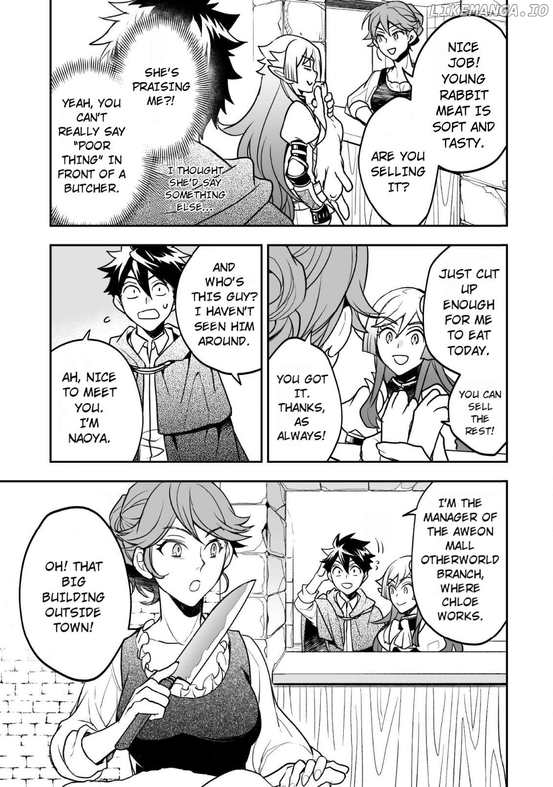 AWEON Mall Isekai, Grand Opening Today! THE COMIC Chapter 5 - page 20