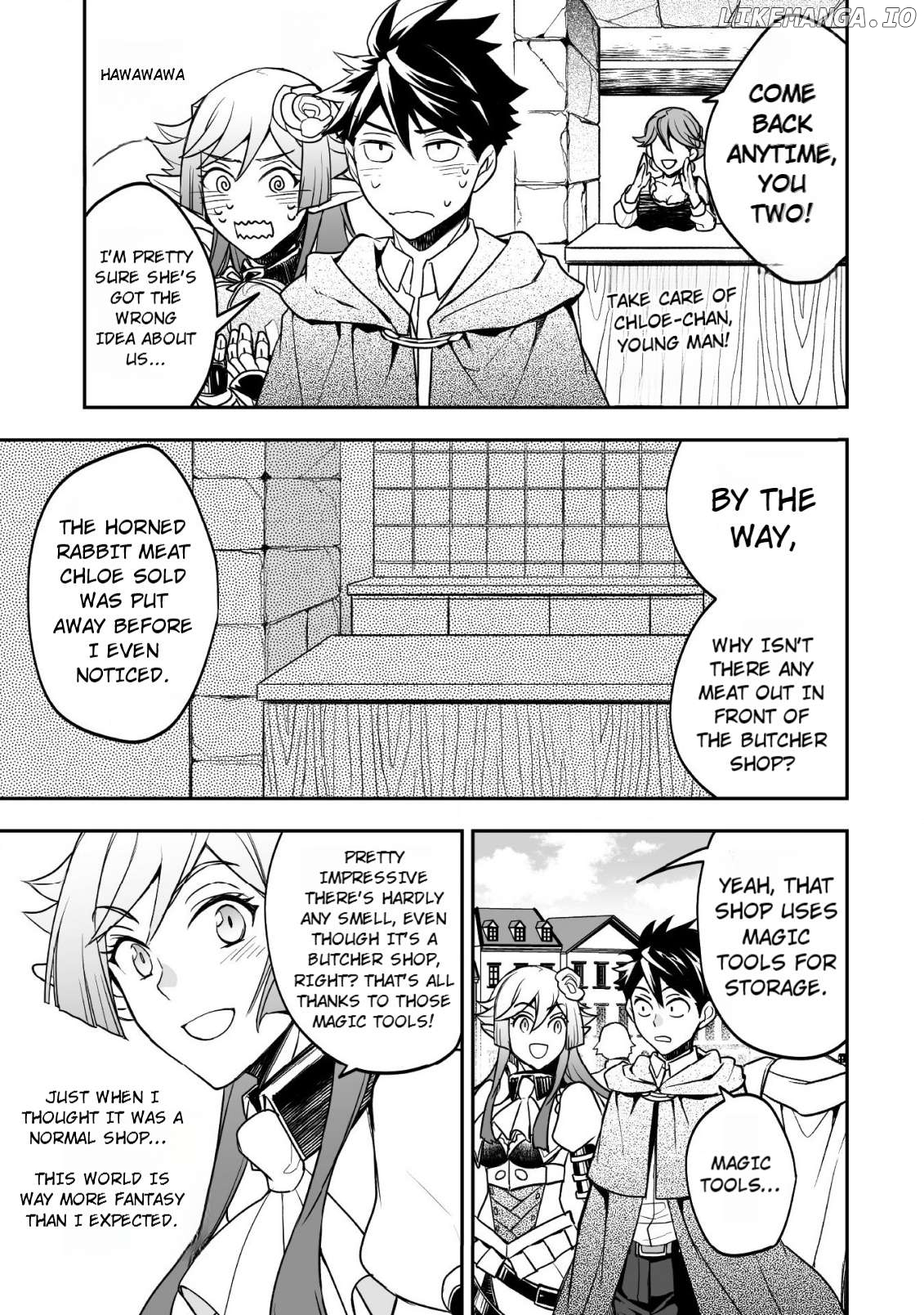 AWEON Mall Isekai, Grand Opening Today! THE COMIC Chapter 5 - page 22