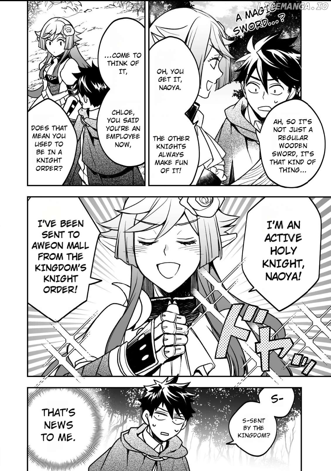 AWEON Mall Isekai, Grand Opening Today! THE COMIC Chapter 5 - page 9