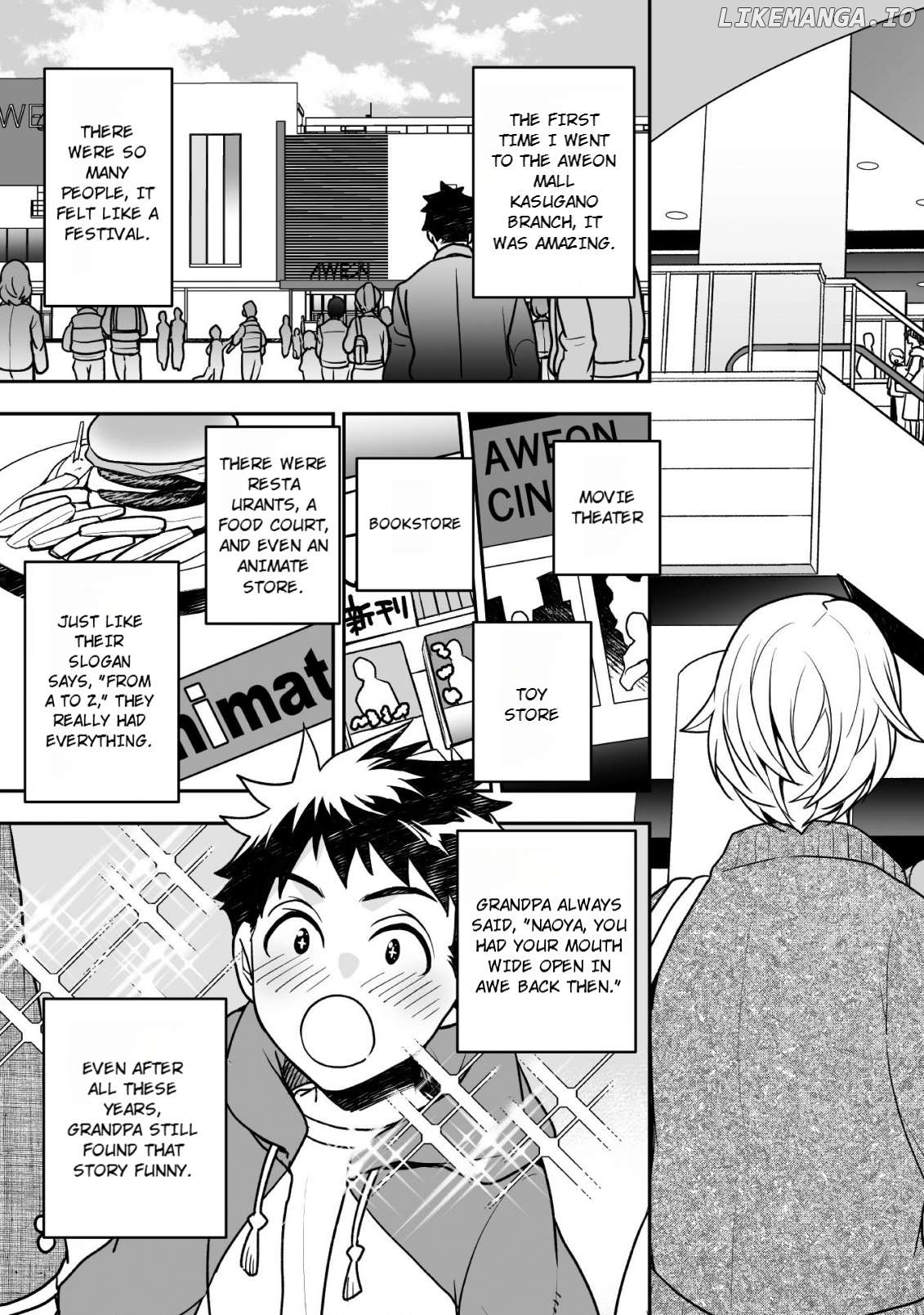 AWEON Mall Isekai, Grand Opening Today! THE COMIC Chapter 7 - page 30