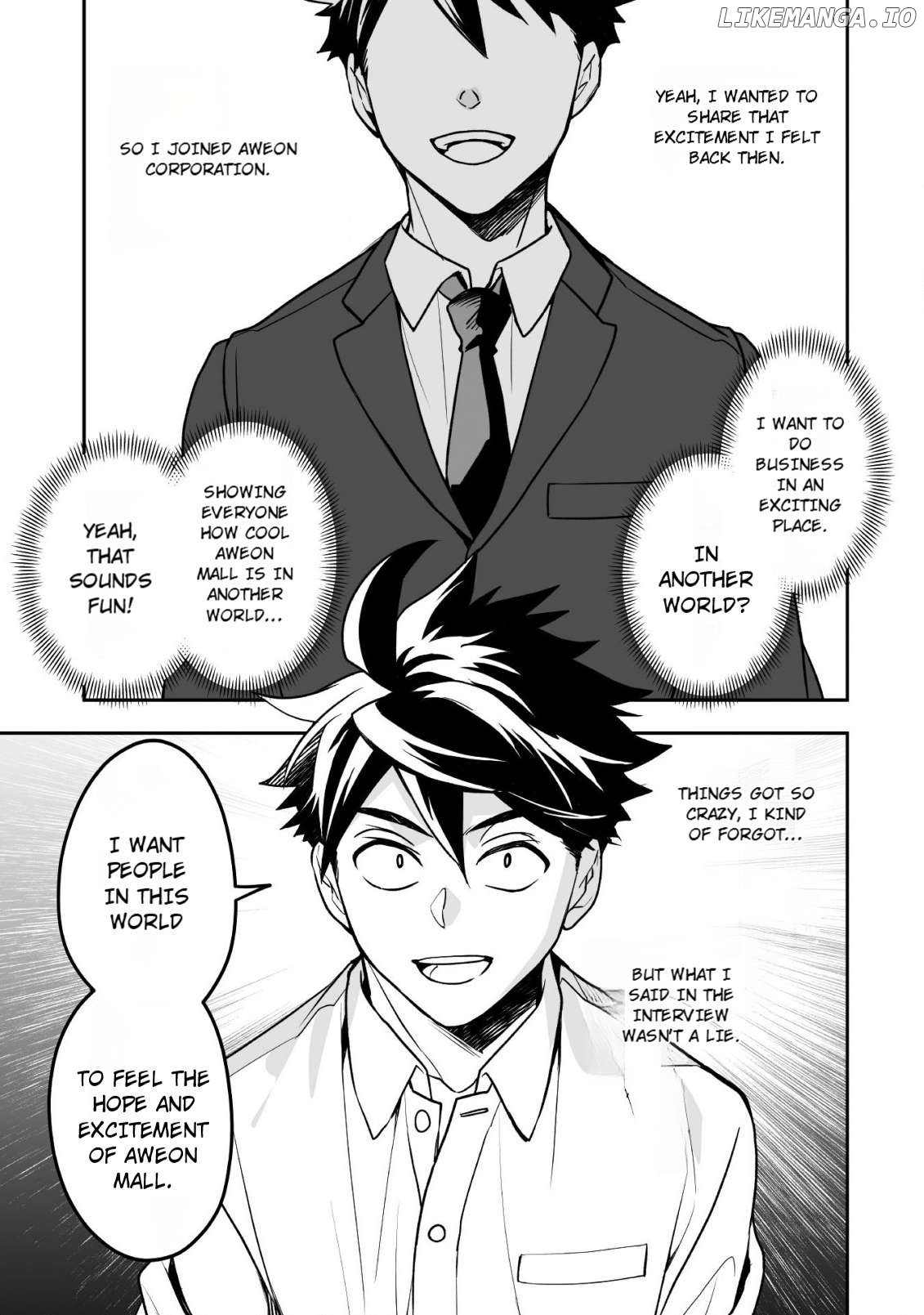 AWEON Mall Isekai, Grand Opening Today! THE COMIC Chapter 7 - page 32
