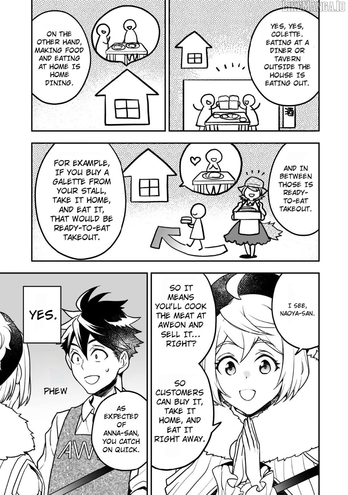 AWEON Mall Isekai, Grand Opening Today! THE COMIC Chapter 8 - page 16