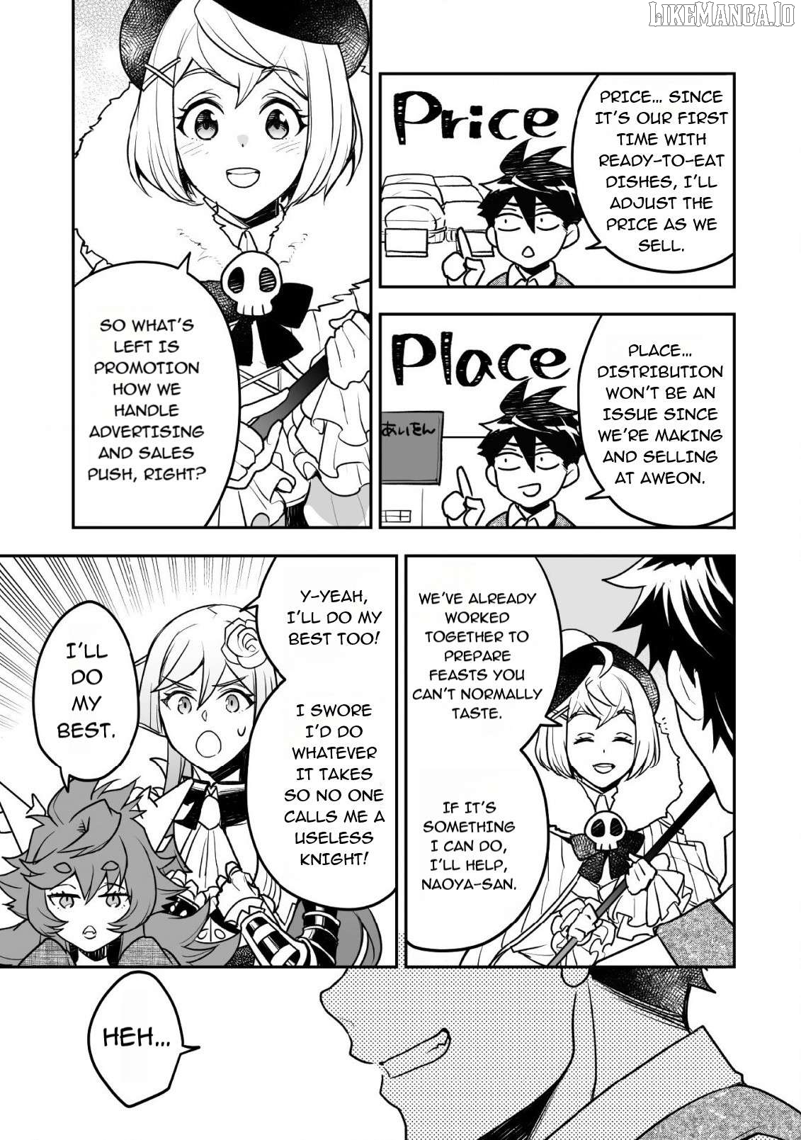 AWEON Mall Isekai, Grand Opening Today! THE COMIC Chapter 9 - page 28