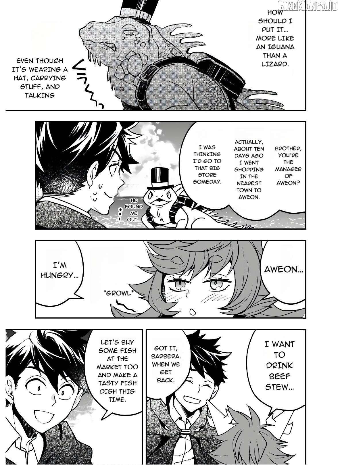 AWEON Mall Isekai, Grand Opening Today! THE COMIC Chapter 14 - page 32