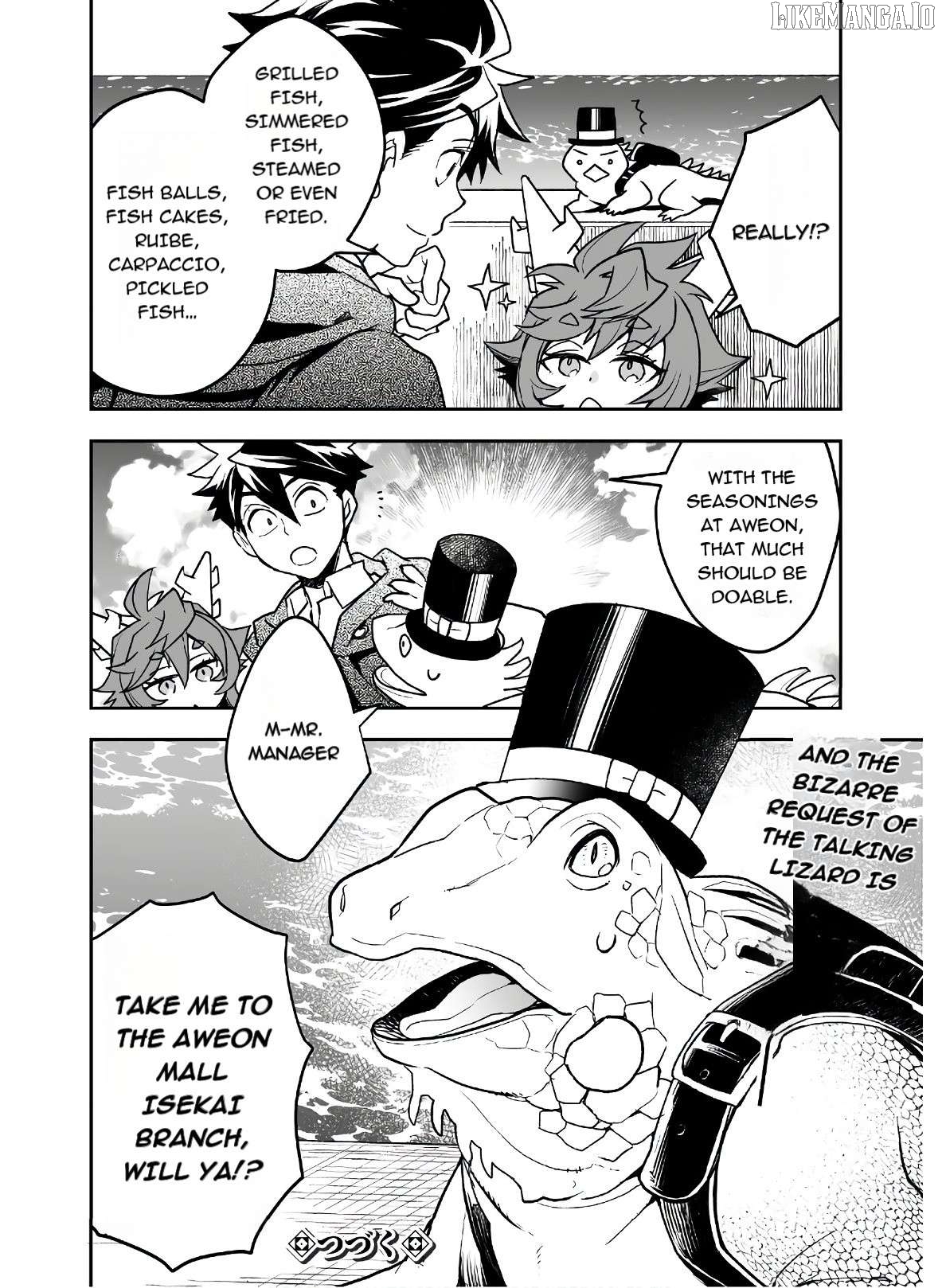 AWEON Mall Isekai, Grand Opening Today! THE COMIC Chapter 14 - page 33