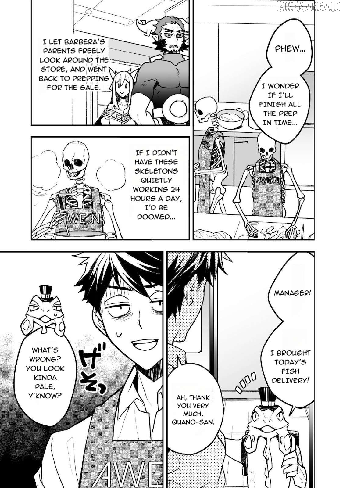 AWEON Mall Isekai, Grand Opening Today! THE COMIC Chapter 18 - page 13