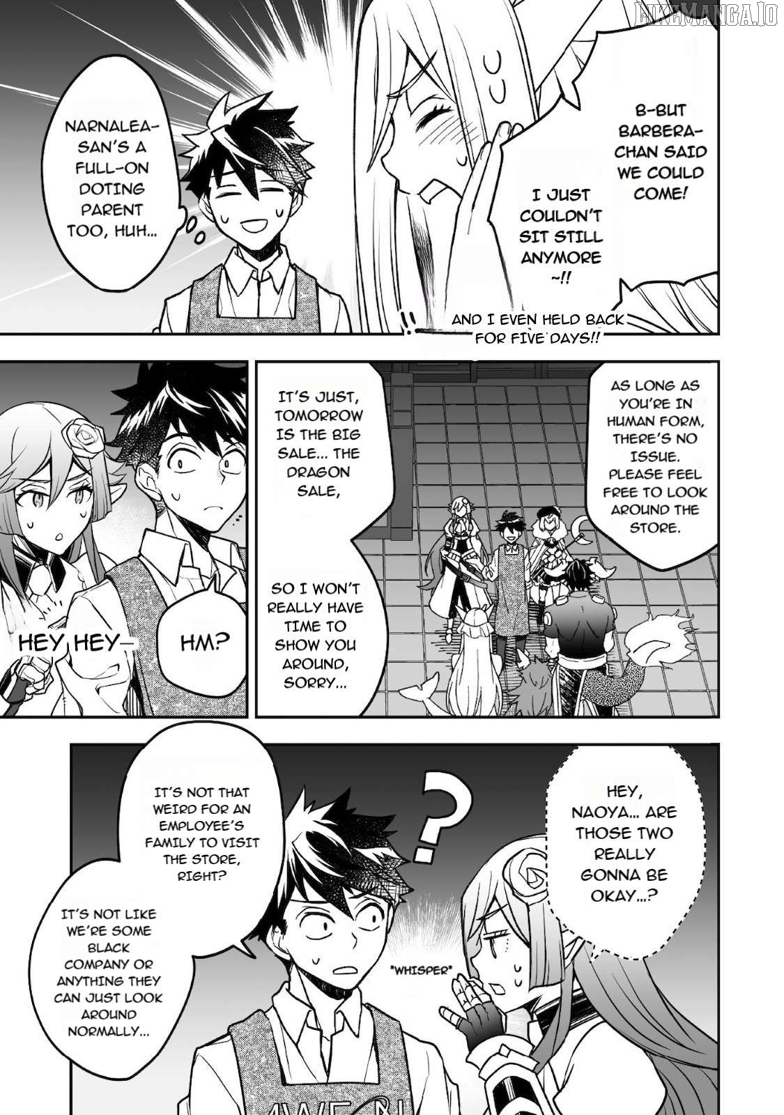 AWEON Mall Isekai, Grand Opening Today! THE COMIC Chapter 18 - page 9