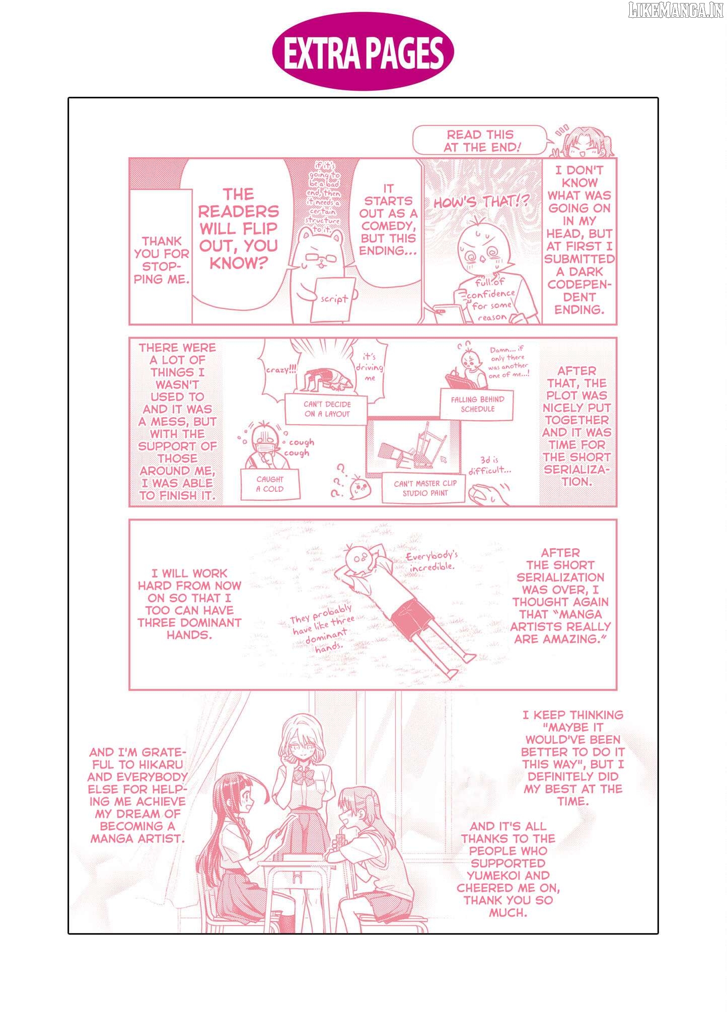 Yume to Koi dewa Tsuriawanai Chapter 8.5 - page 21