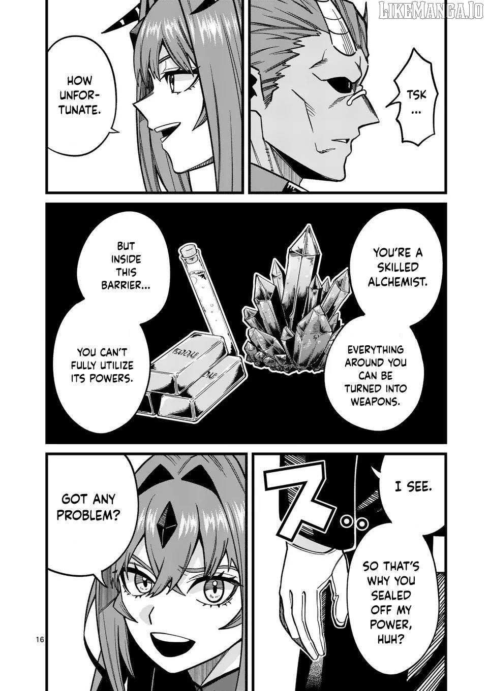 Power-Hara Genkai Yuusha, Maougun kara Koutaiguu de Scout sareru ~Yuusha Ranking 1-i na no ni Tedori ga Gomi sugite Seikatsu Dekimasen~ Chapter 35 - page 16
