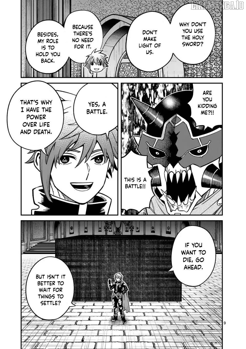 Power-Hara Genkai Yuusha, Maougun kara Koutaiguu de Scout sareru ~Yuusha Ranking 1-i na no ni Tedori ga Gomi sugite Seikatsu Dekimasen~ Chapter 35 - page 9
