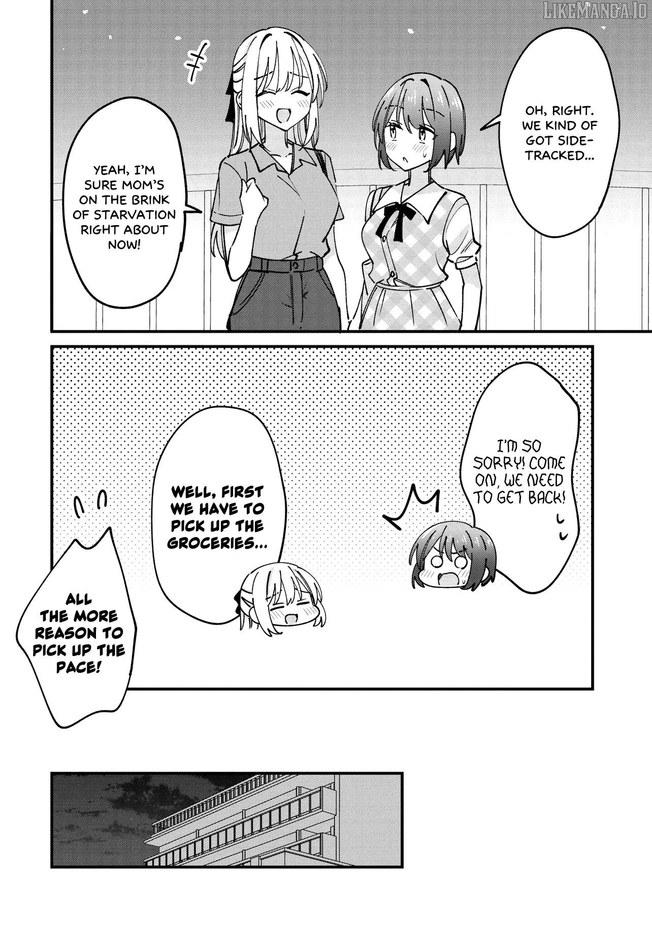 Kao dake yoi Classmate ga Yatara to Guigui Kuru Yuri no Hanashi Chapter 8.1 - page 1