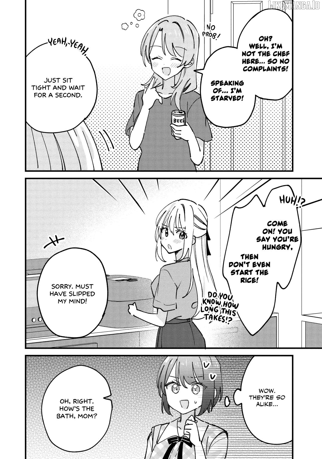 Kao dake yoi Classmate ga Yatara to Guigui Kuru Yuri no Hanashi Chapter 8.1 - page 3
