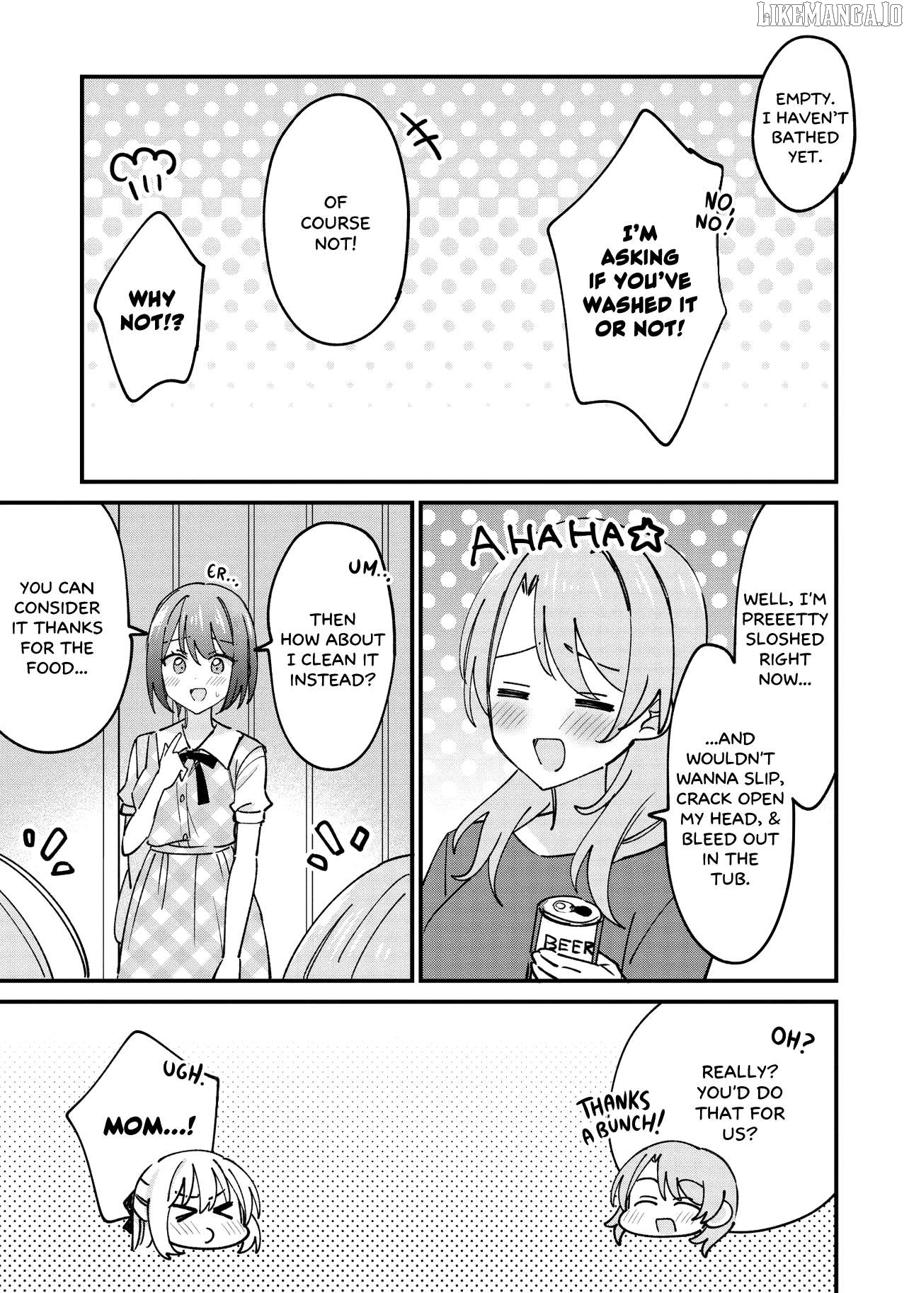 Kao dake yoi Classmate ga Yatara to Guigui Kuru Yuri no Hanashi Chapter 8.1 - page 4