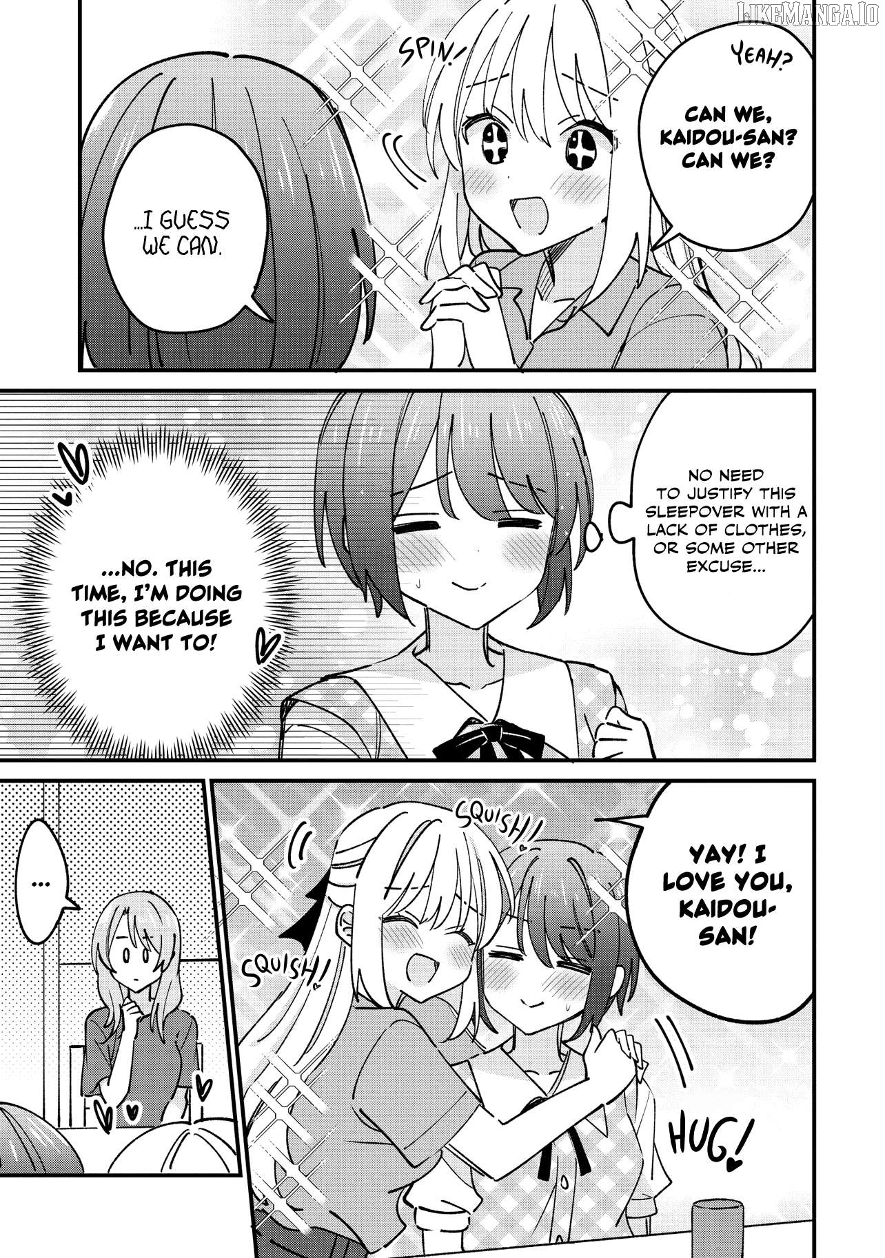 Kao dake yoi Classmate ga Yatara to Guigui Kuru Yuri no Hanashi Chapter 8.1 - page 6