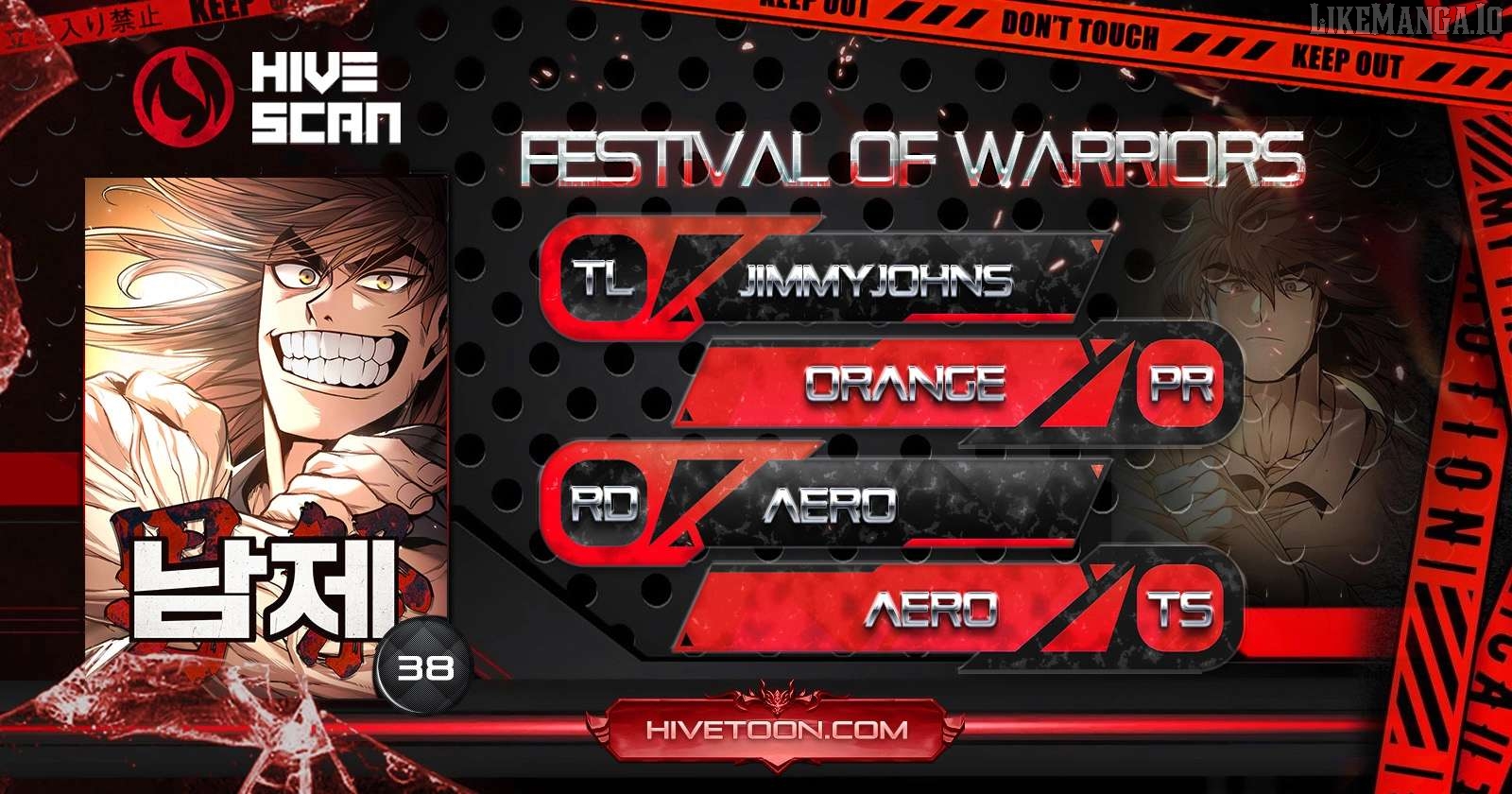 Festival of Warriors Chapter 38 - page 1