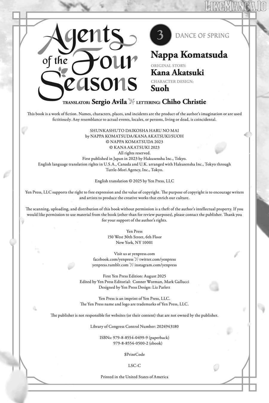 Agents of the Four Seasons - Dance of Spring Chapter 12.5 - page 8