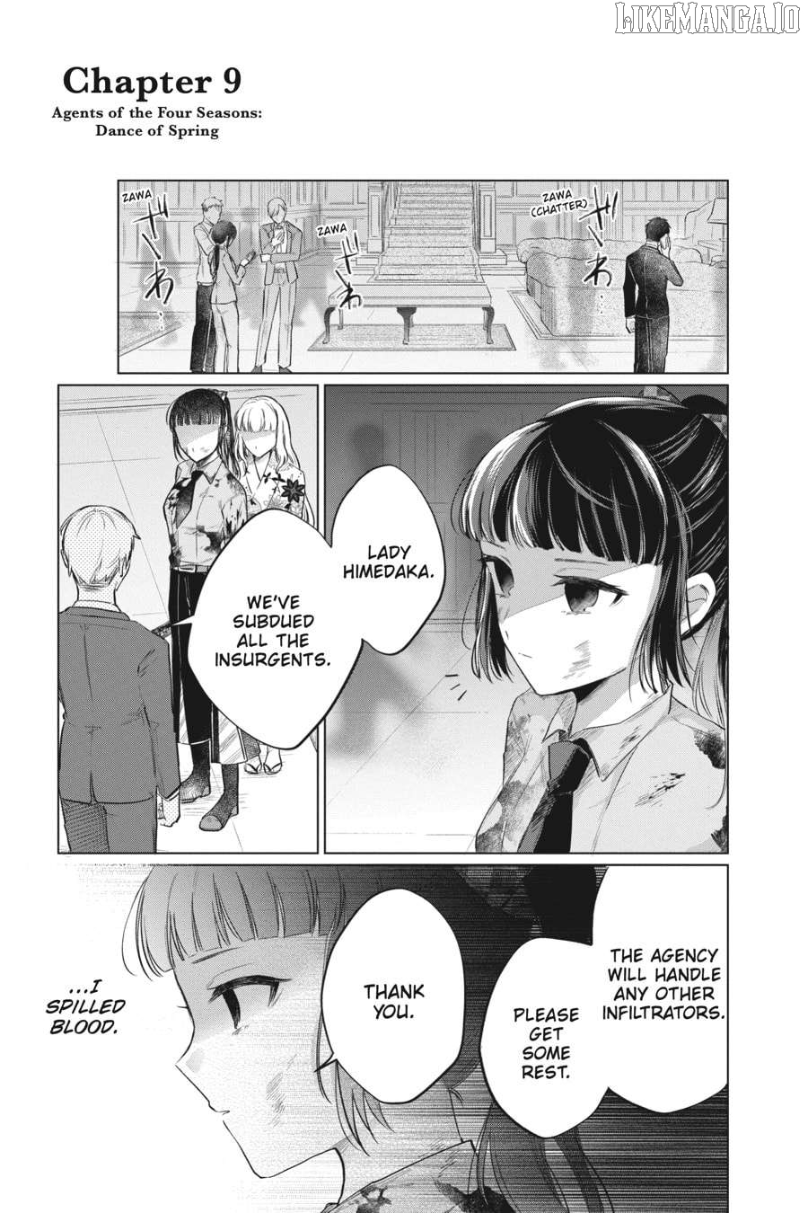 Agents of the Four Seasons - Dance of Spring Chapter 9 - page 1