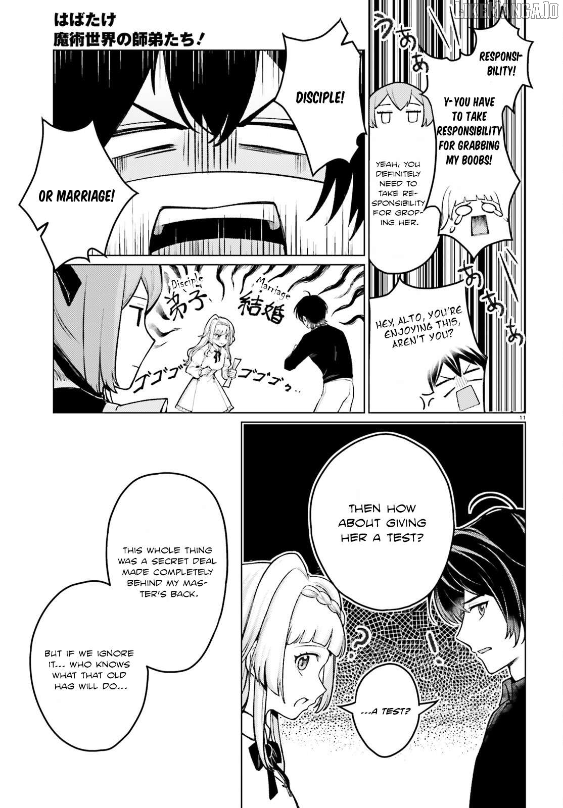 Habatake Majutsu Sekai No Shitei Tachi! Chapter 2 - page 11